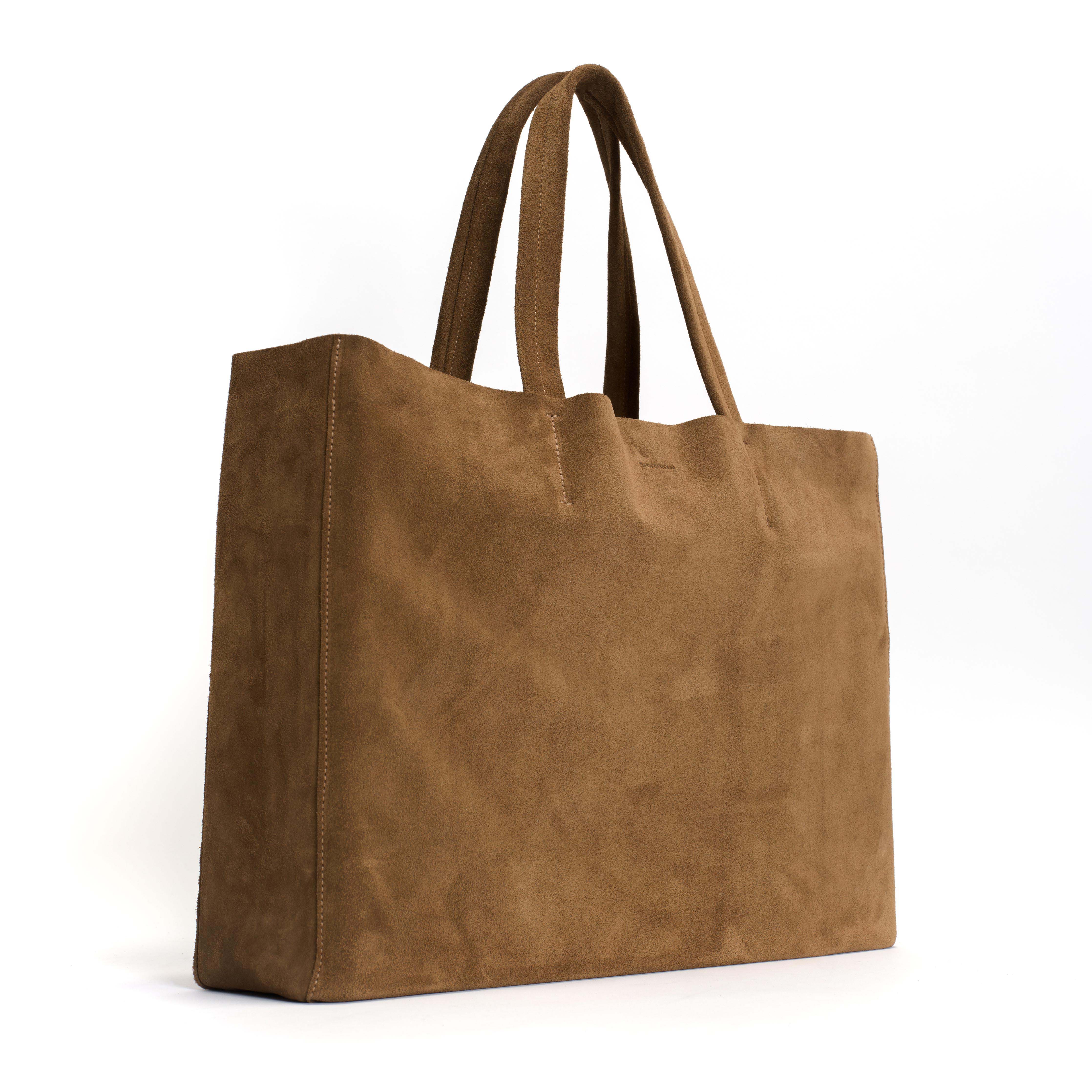 Ruba shopper Calf suede Cinnamon
