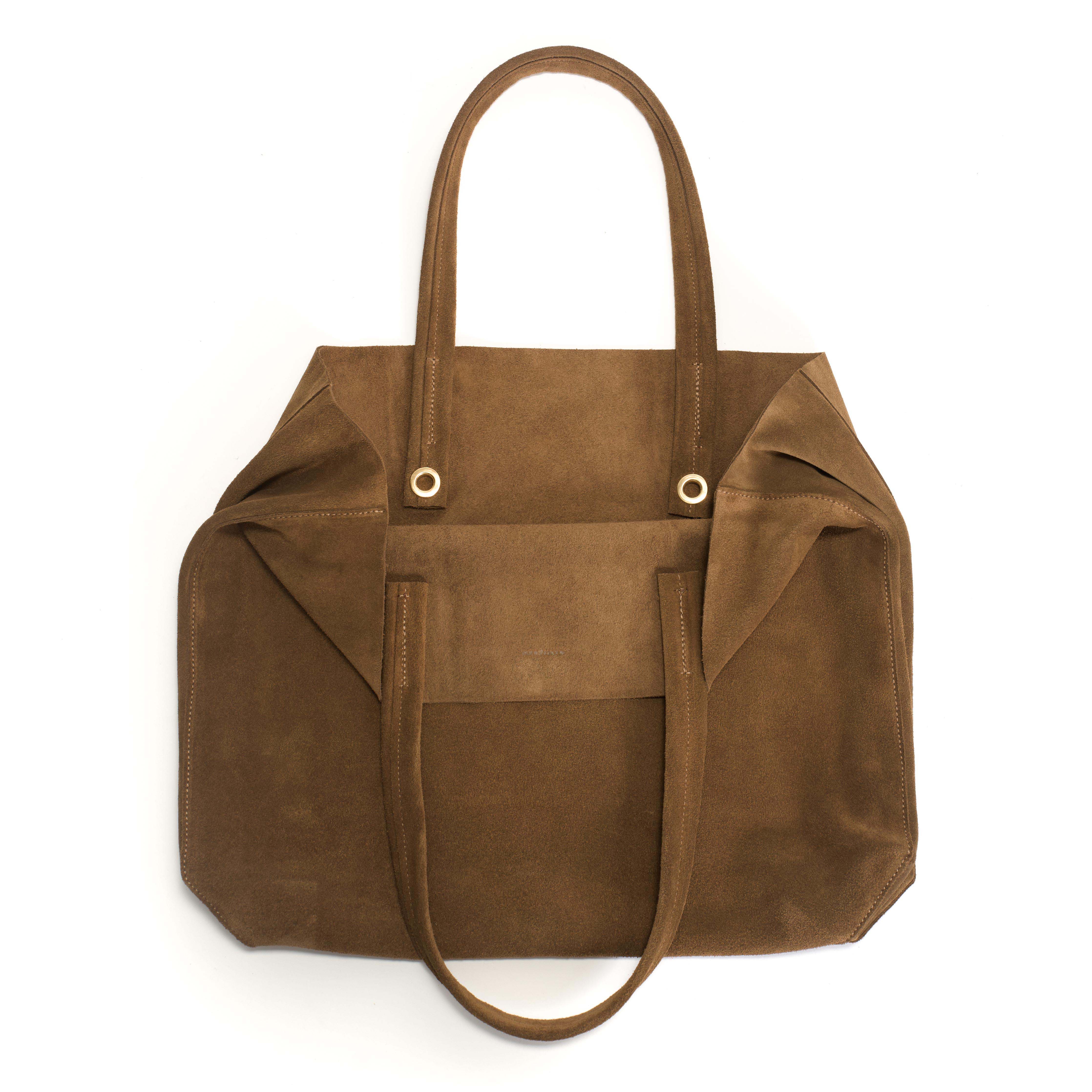 Ruba shopper Calf suede Cinnamon