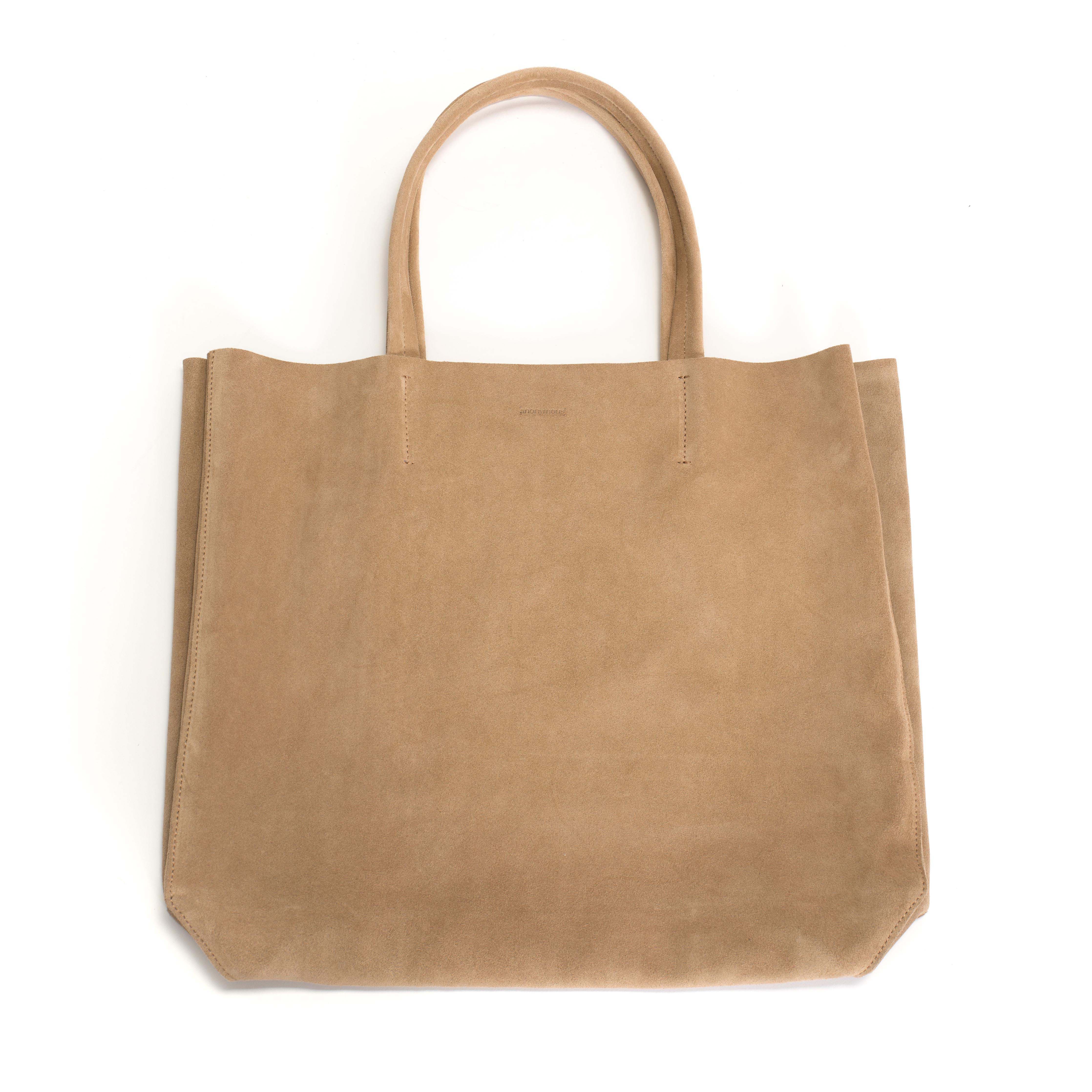 Ruba shopper Calf suede Desert sand