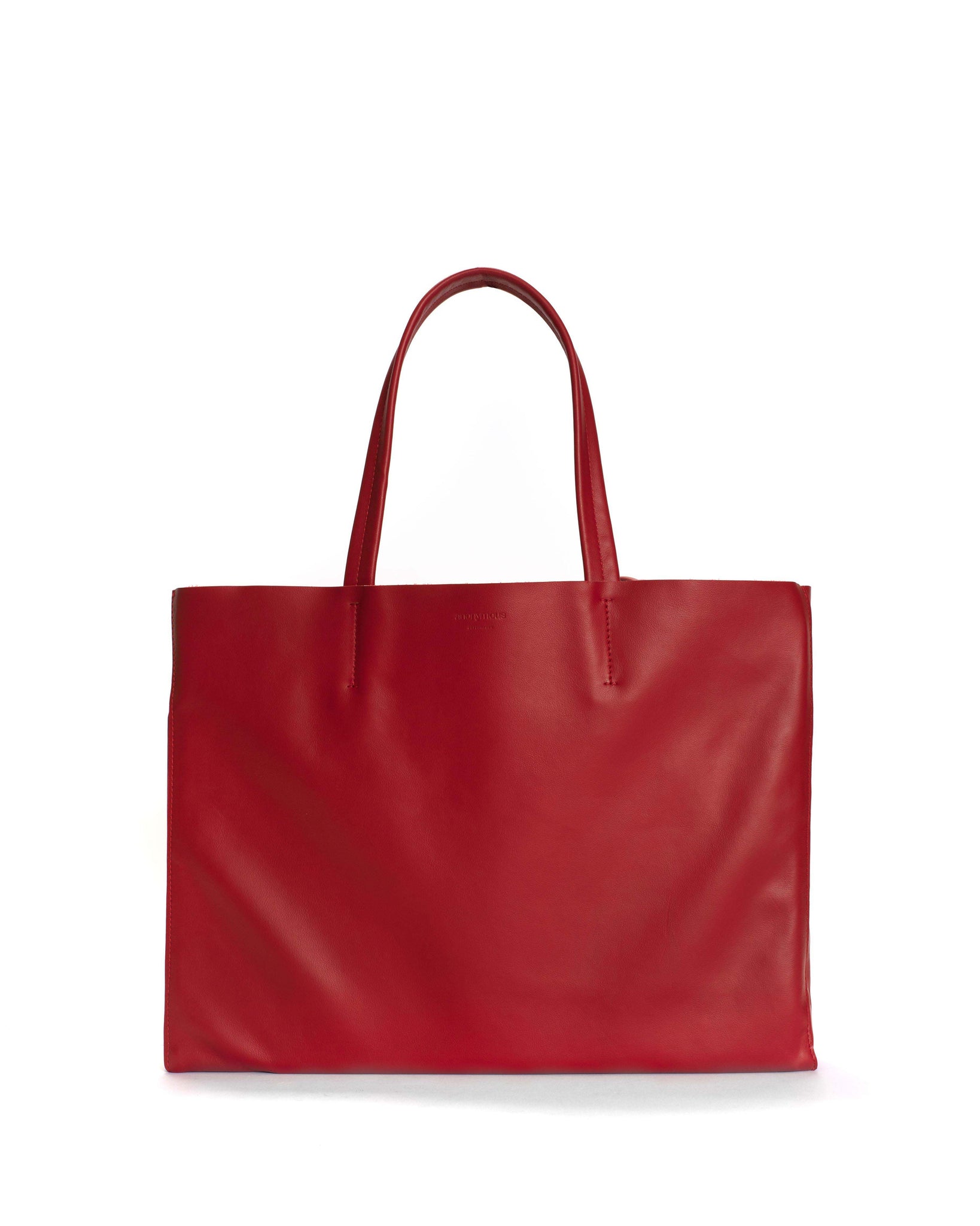 Ruba shopper Soft calf Ruby red - Anonymous Copenhagen