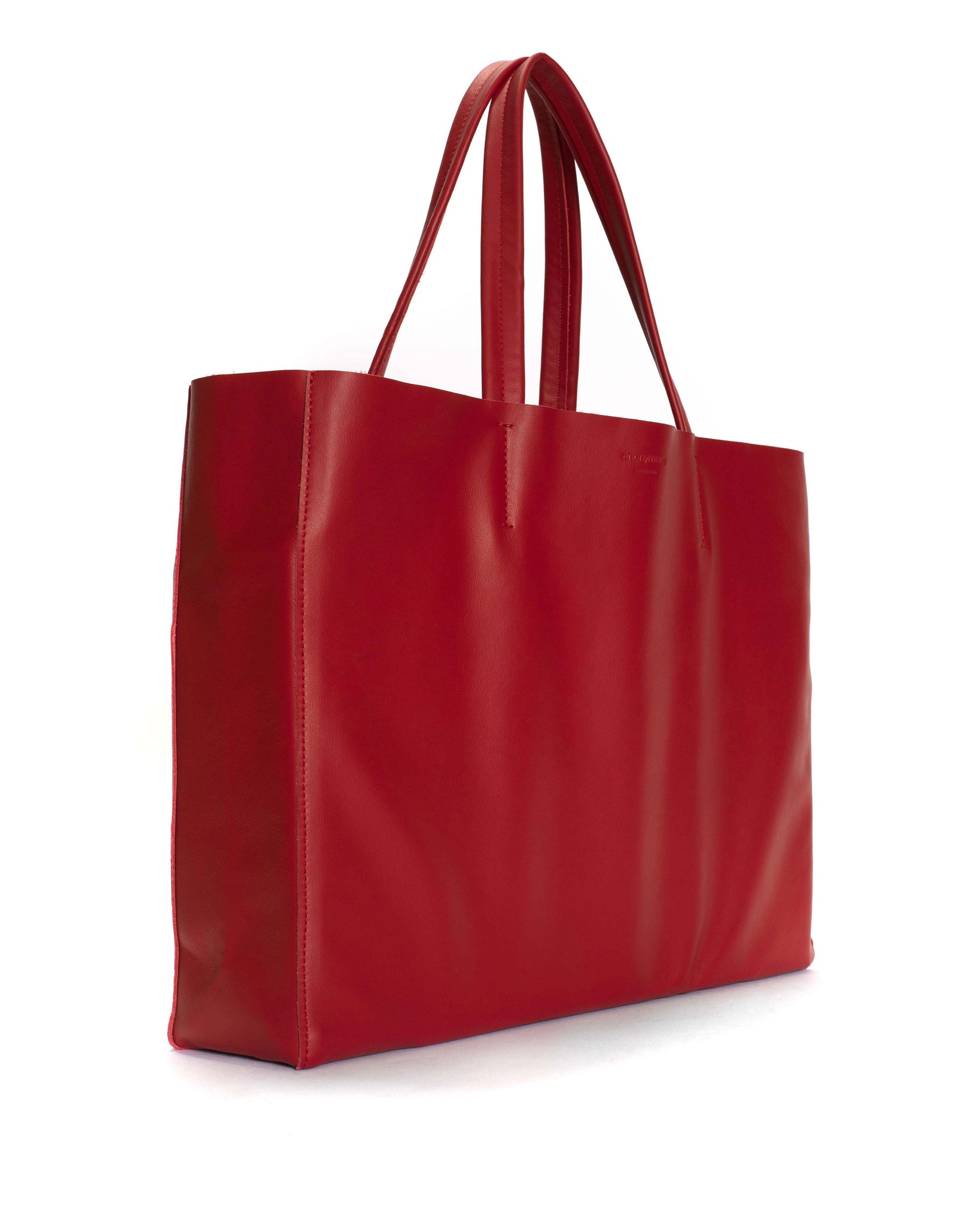 Ruba shopper Soft calf Ruby red - Anonymous Copenhagen