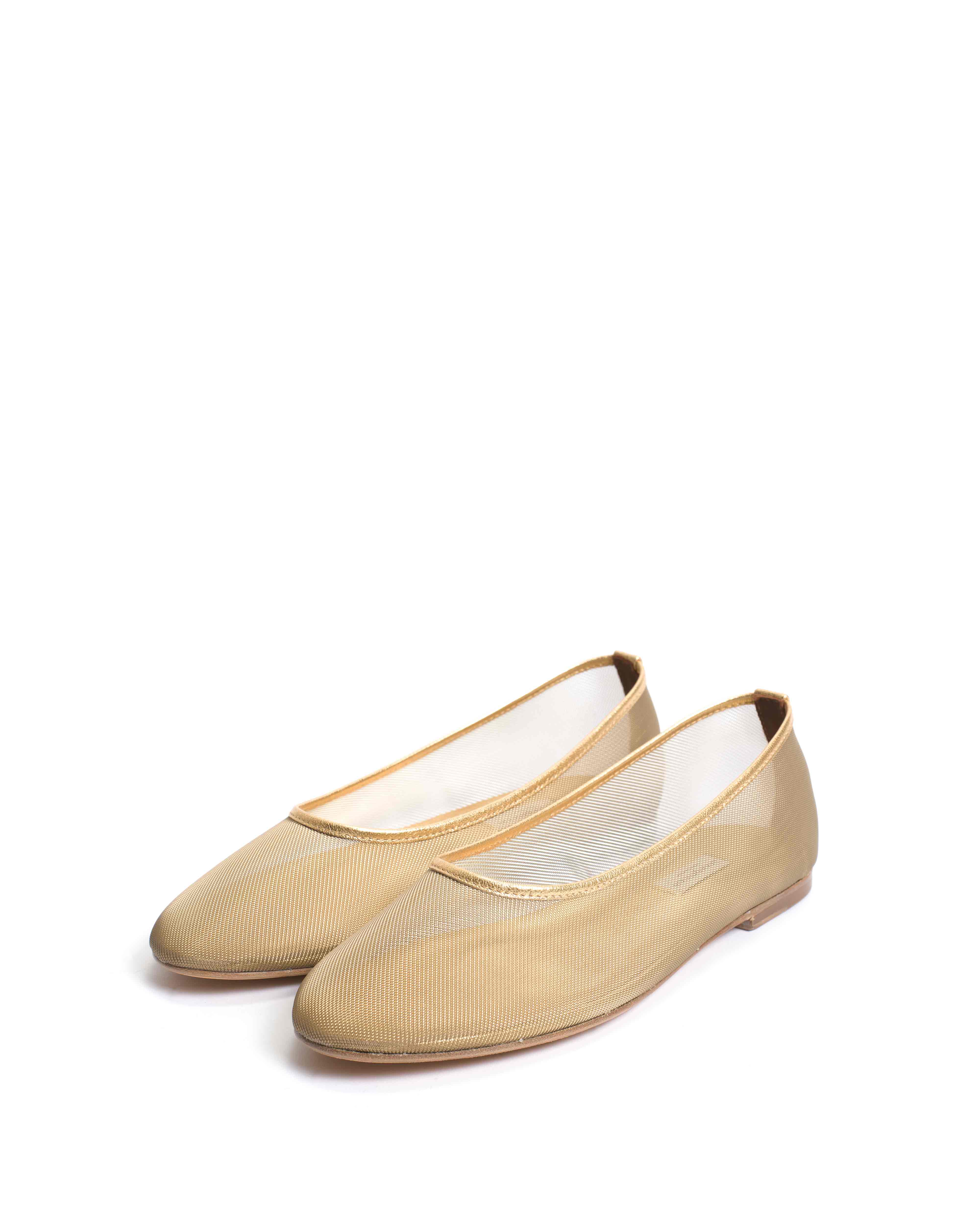 Sacha mesh Metallic goat & mesh Gold