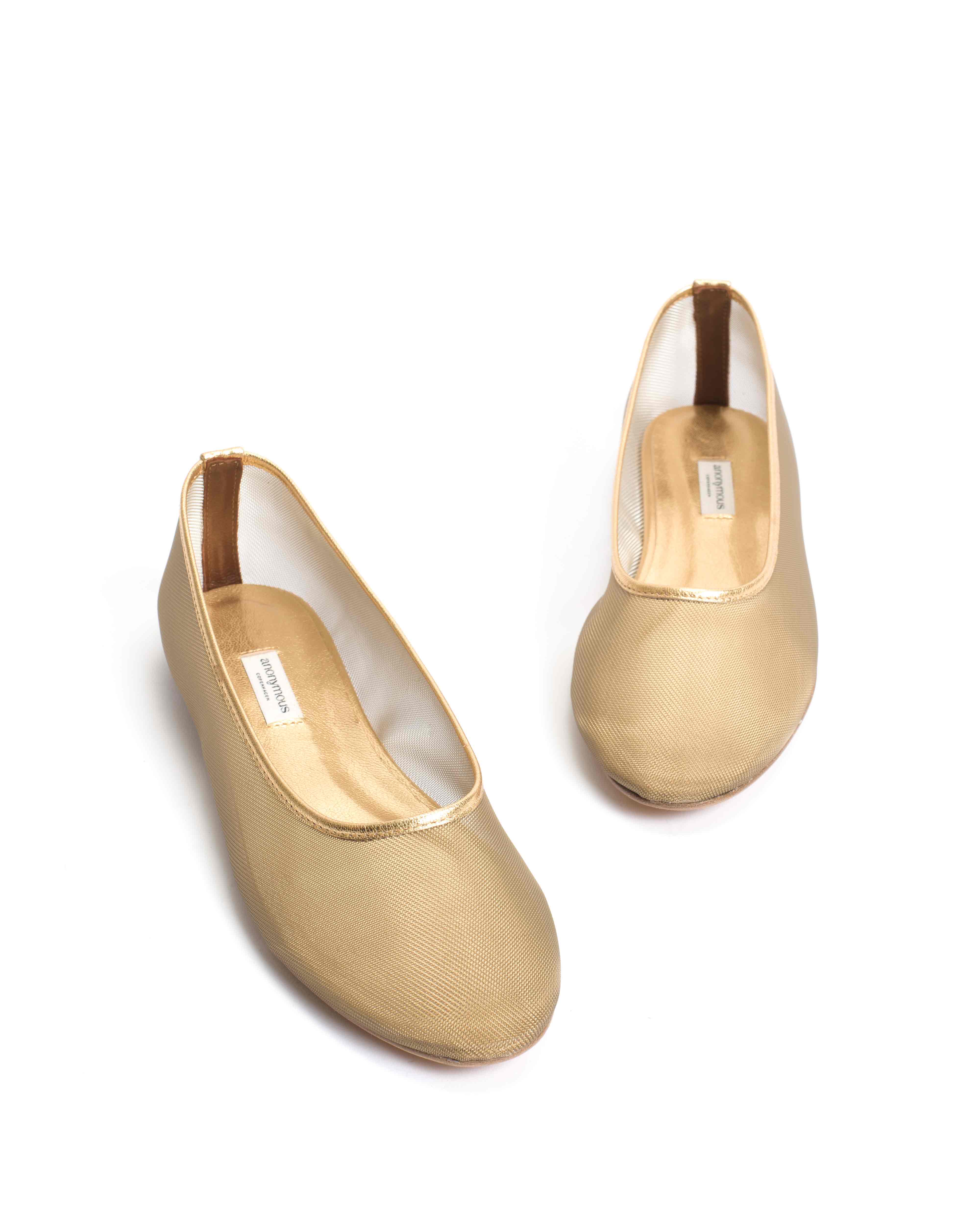 Sacha mesh Metallic goat & mesh Gold