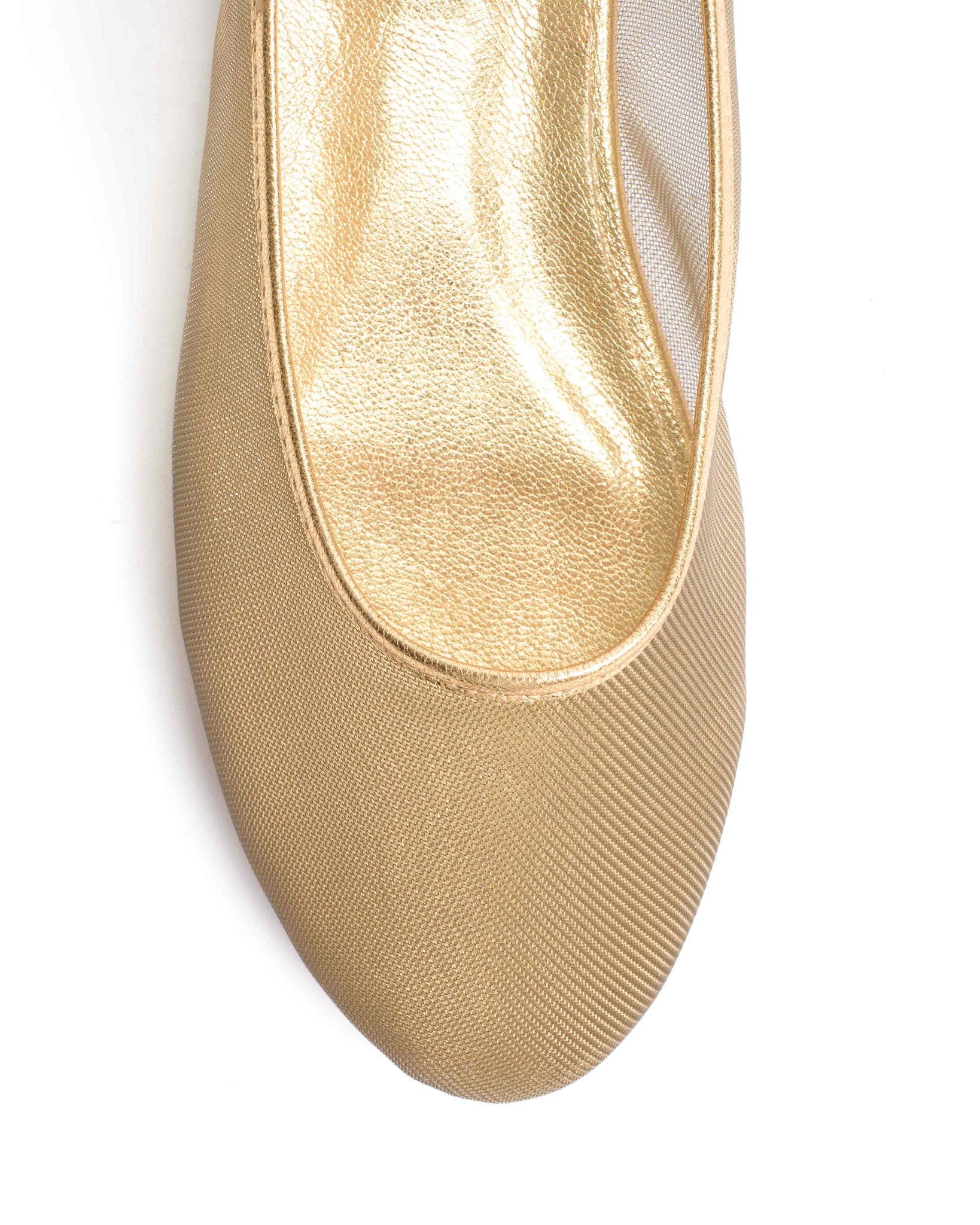 Sacha mesh Metallic goat & mesh Gold
