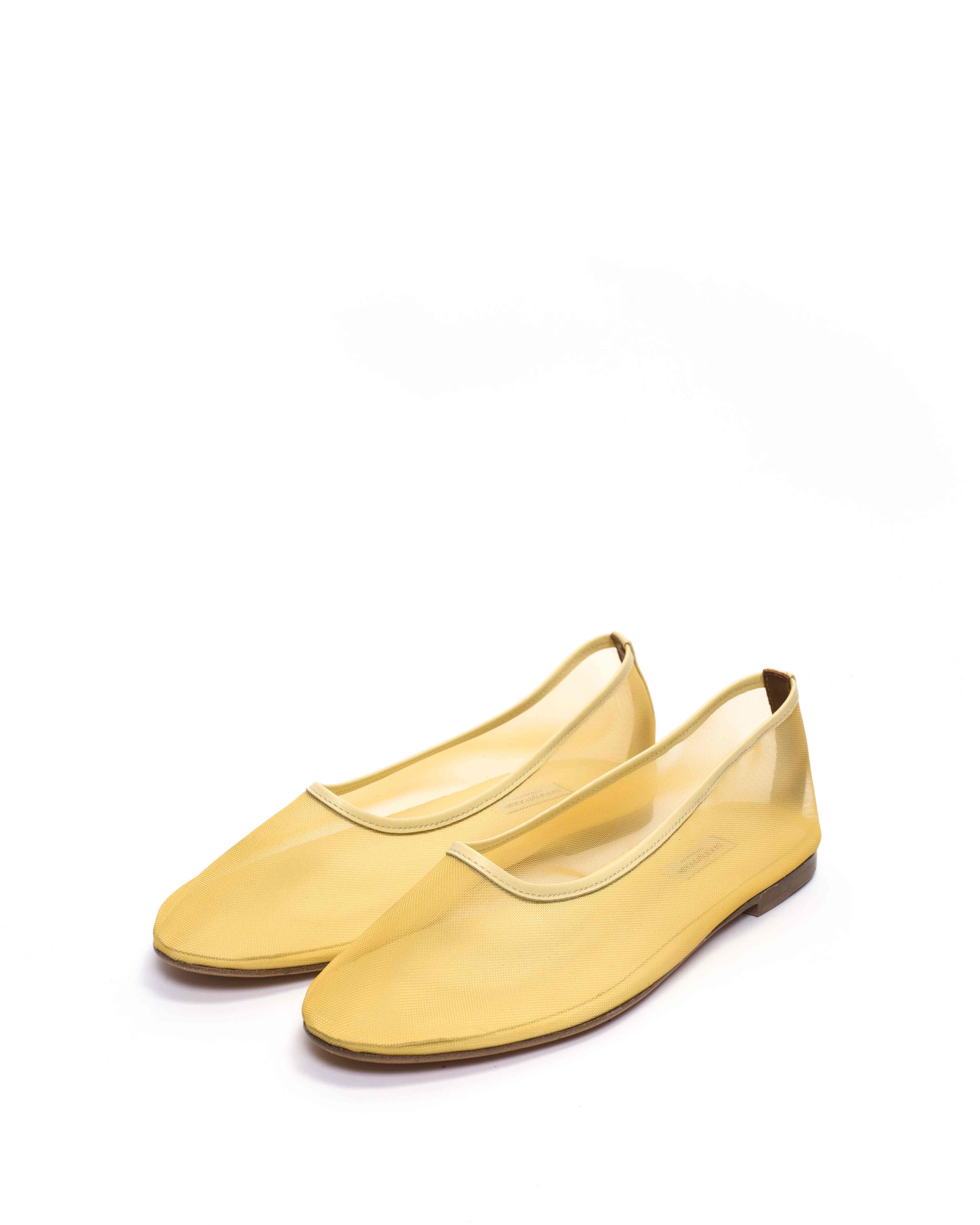 Sacha mesh Shiny lamb & mesh Lemon