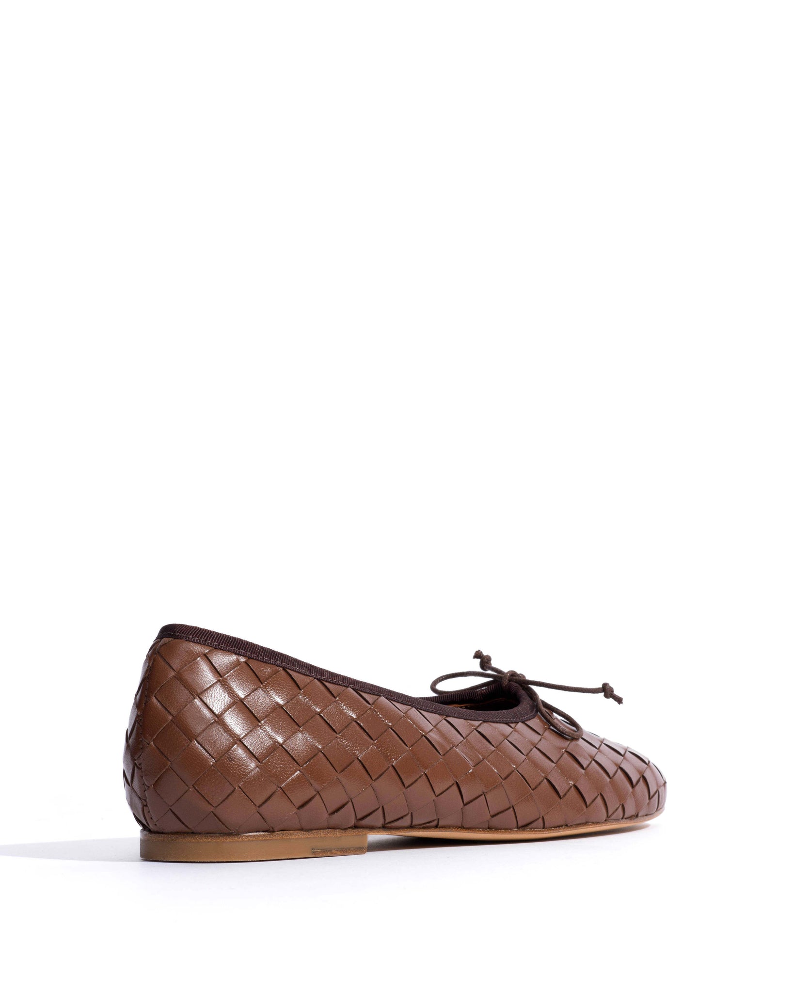 Sacha interlace Shiny lamb Chocolate