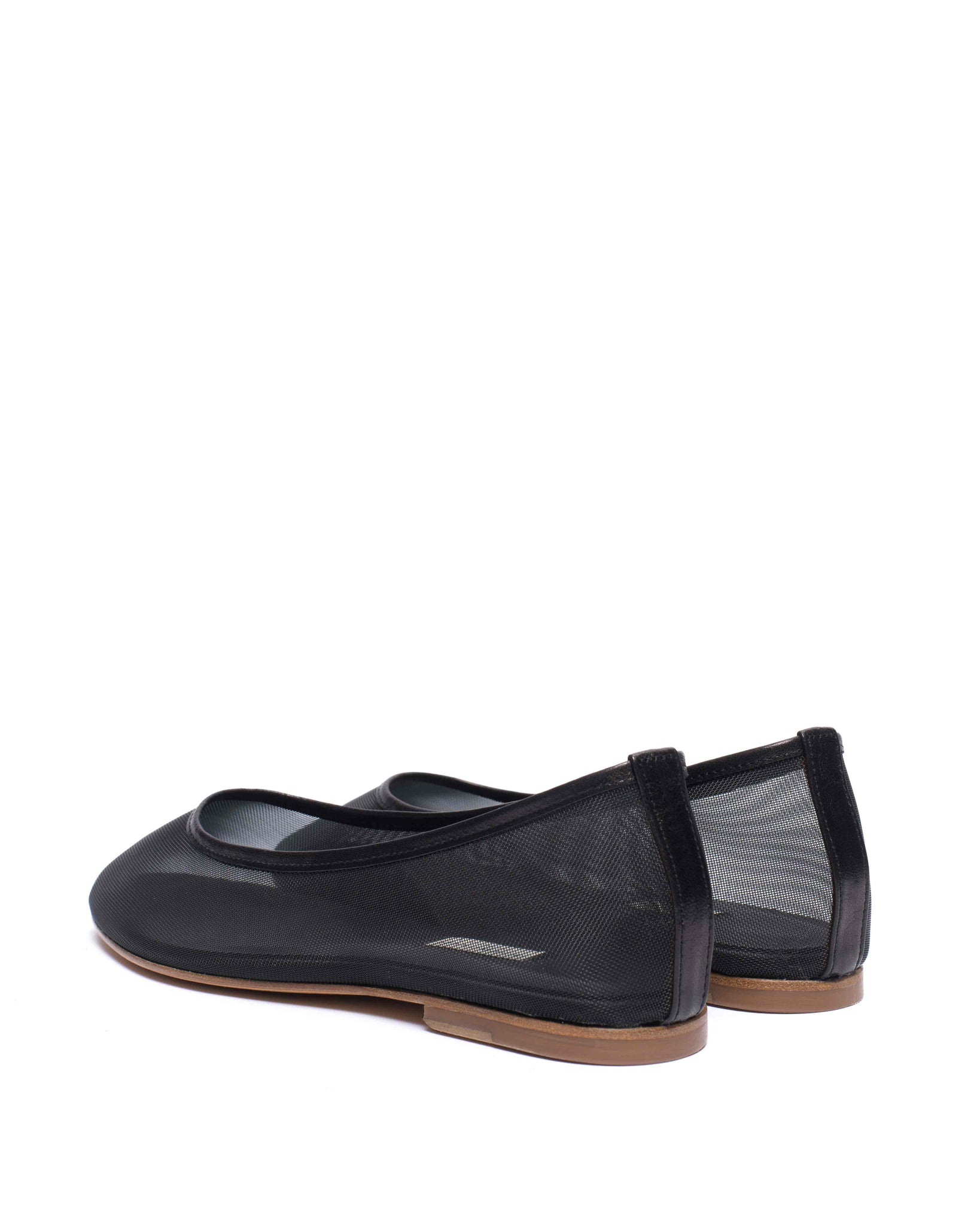 Sacha mesh Shiny lamb & mesh Black