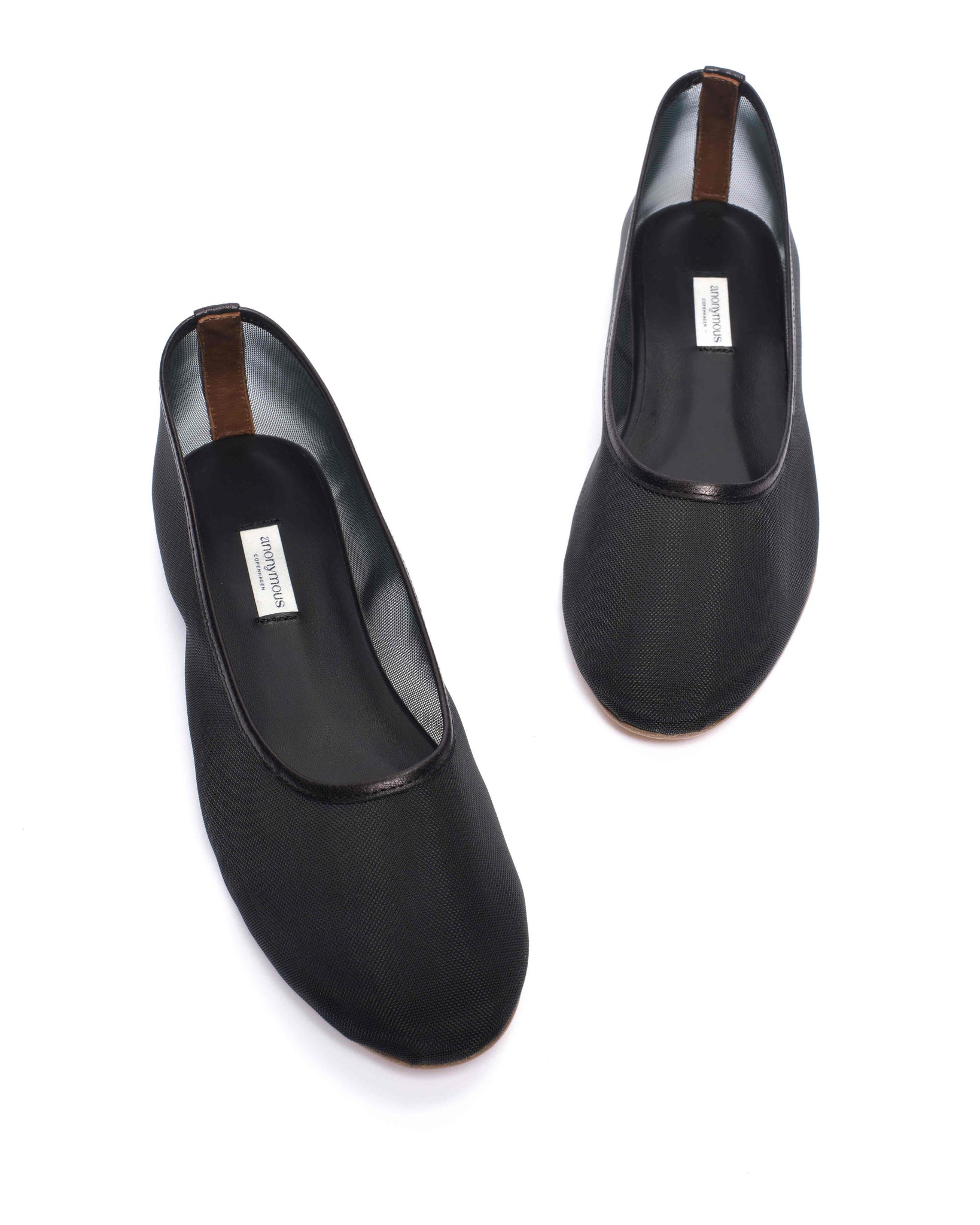 Sacha mesh Shiny lamb & mesh Black
