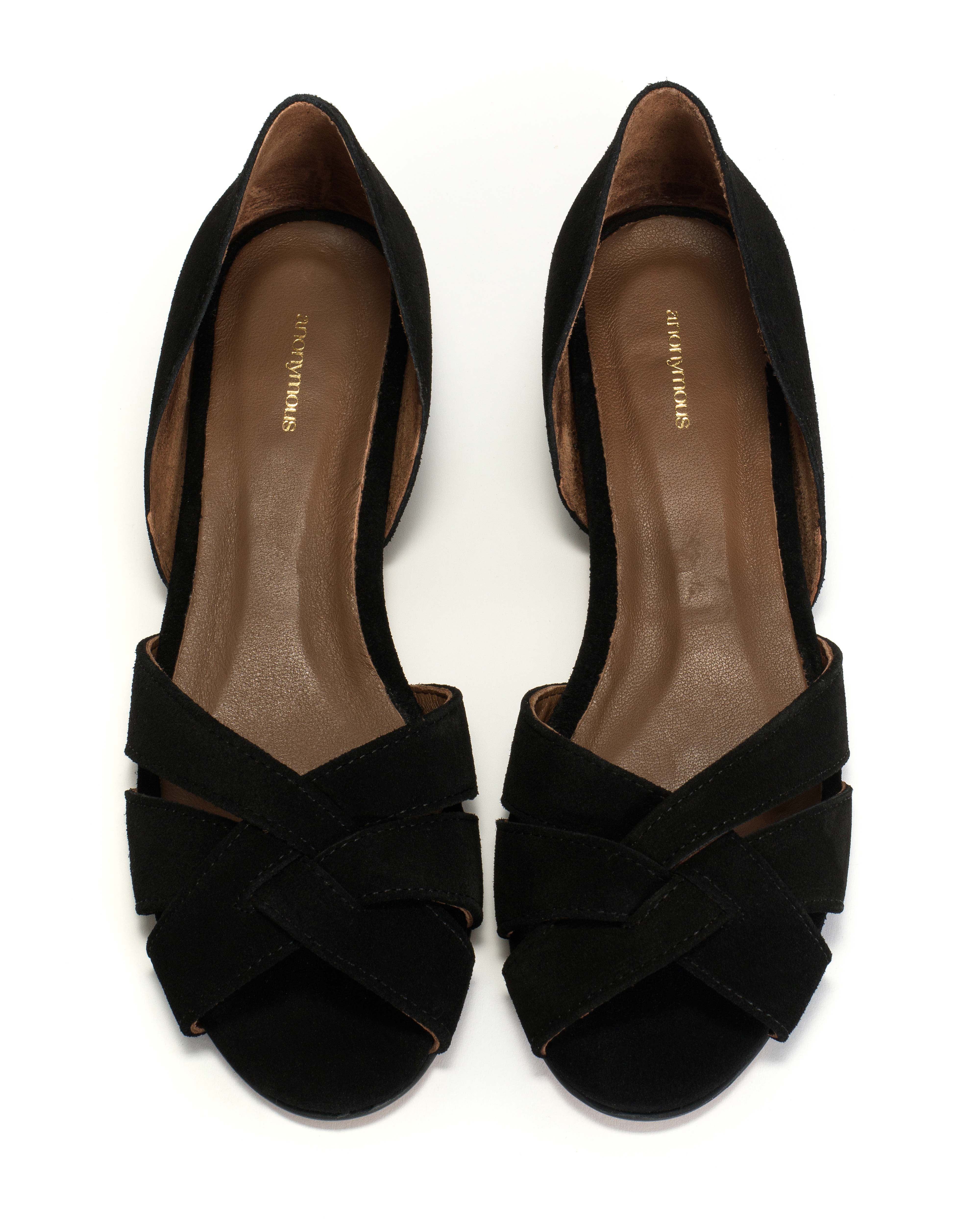 Sanni 20 Calf suede Black
