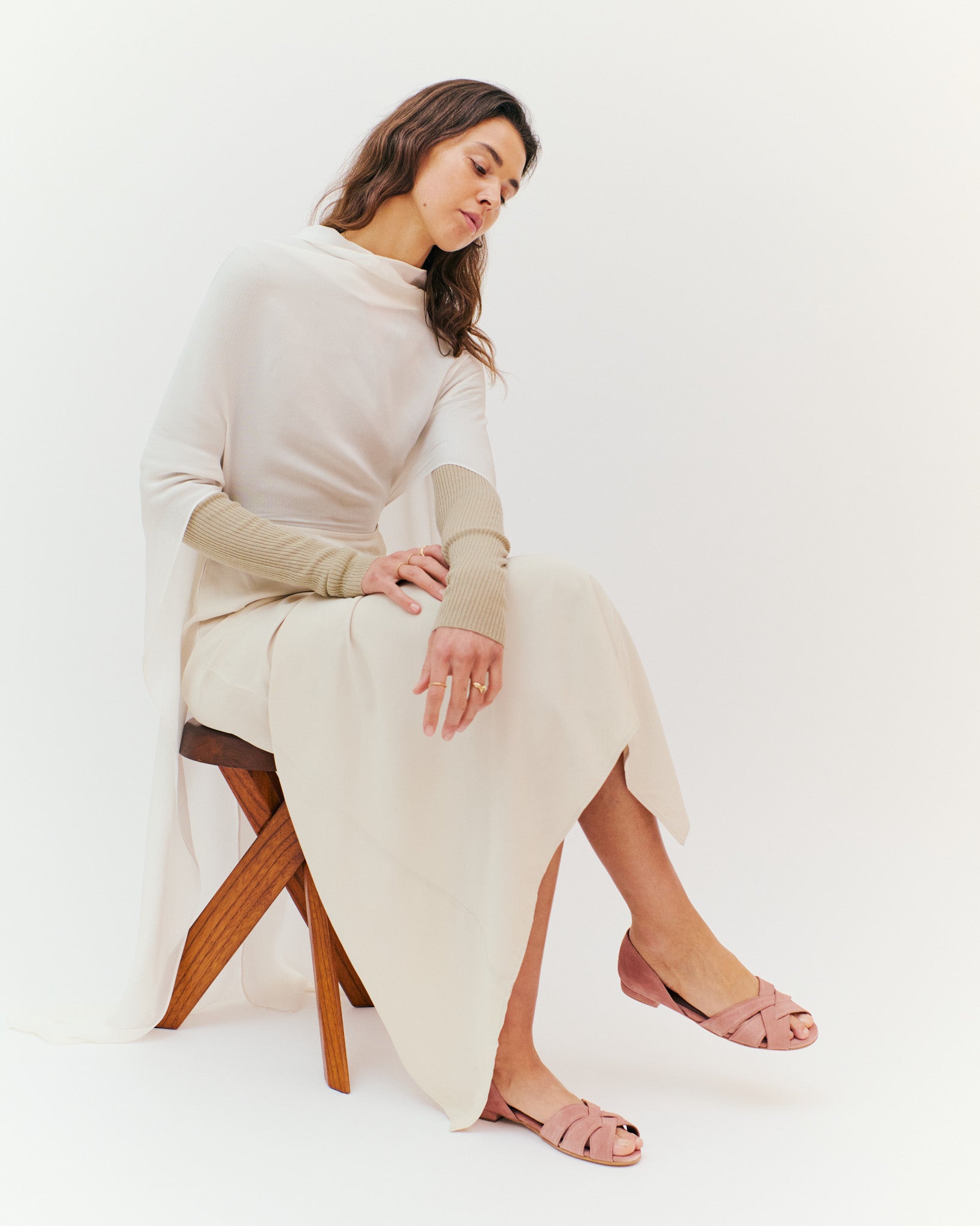 Sanni 20 Calf suede Burned rose