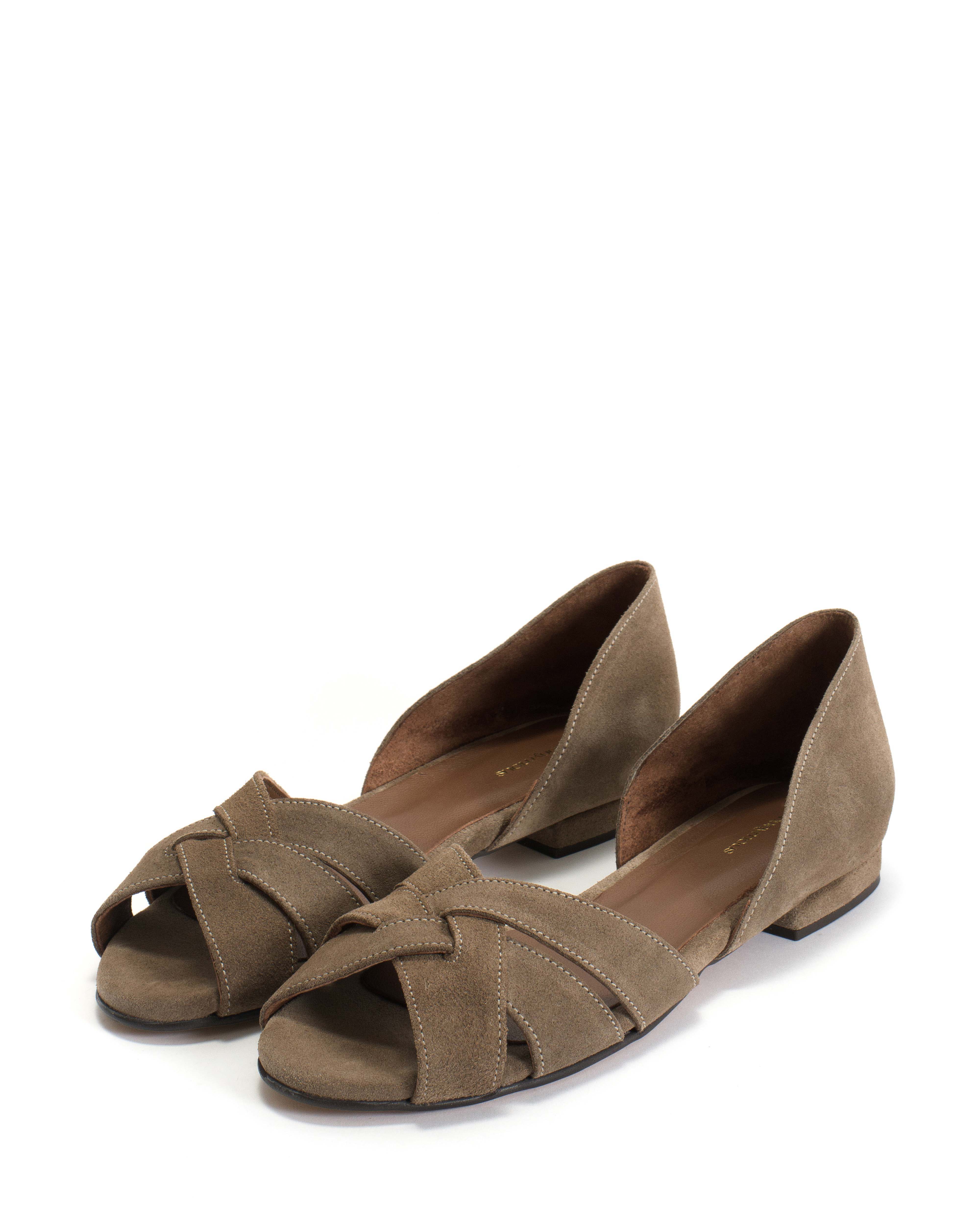 Sanni 20 Calf suede Mushroom