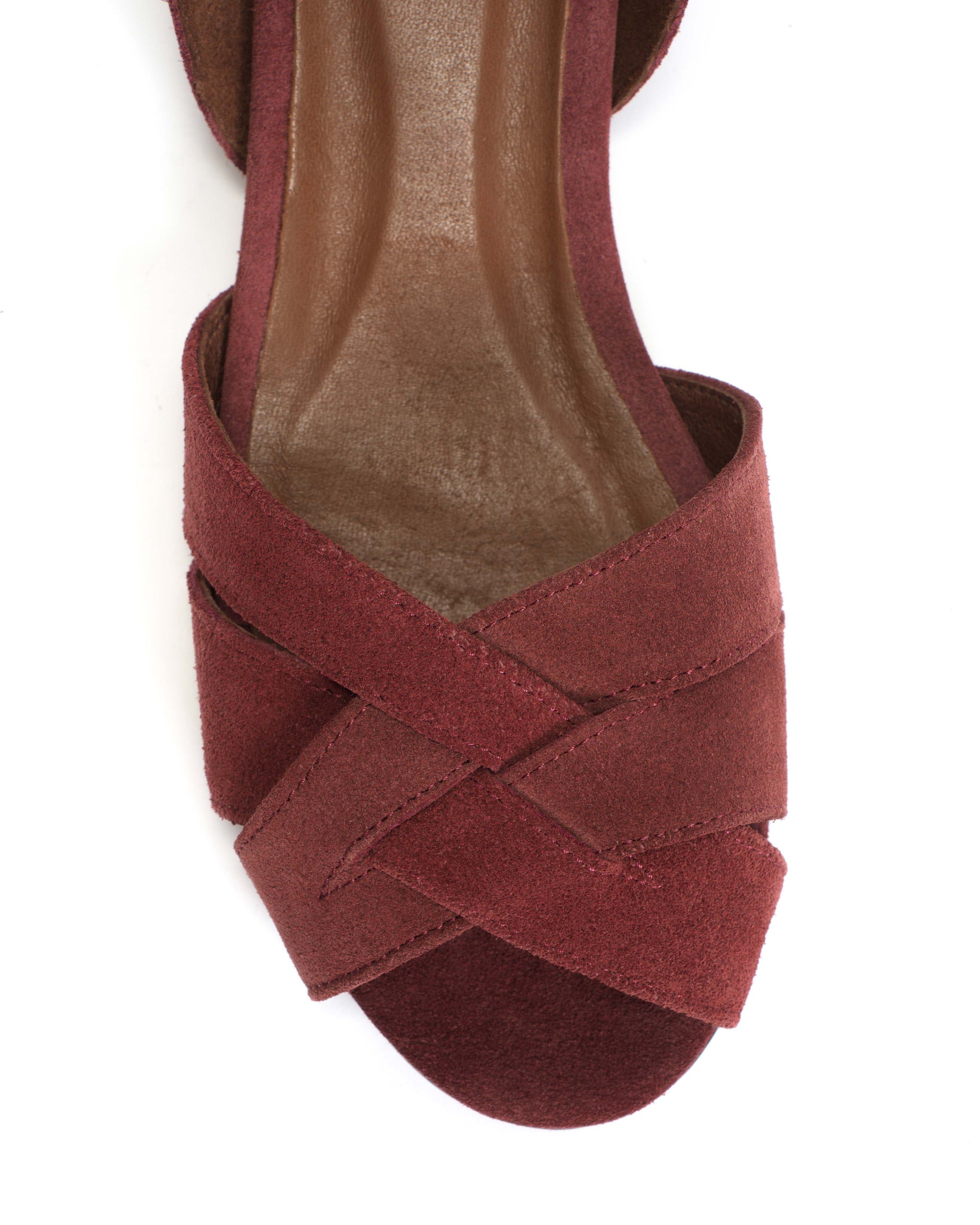 Sanni 20 Calf suede Pomegranate