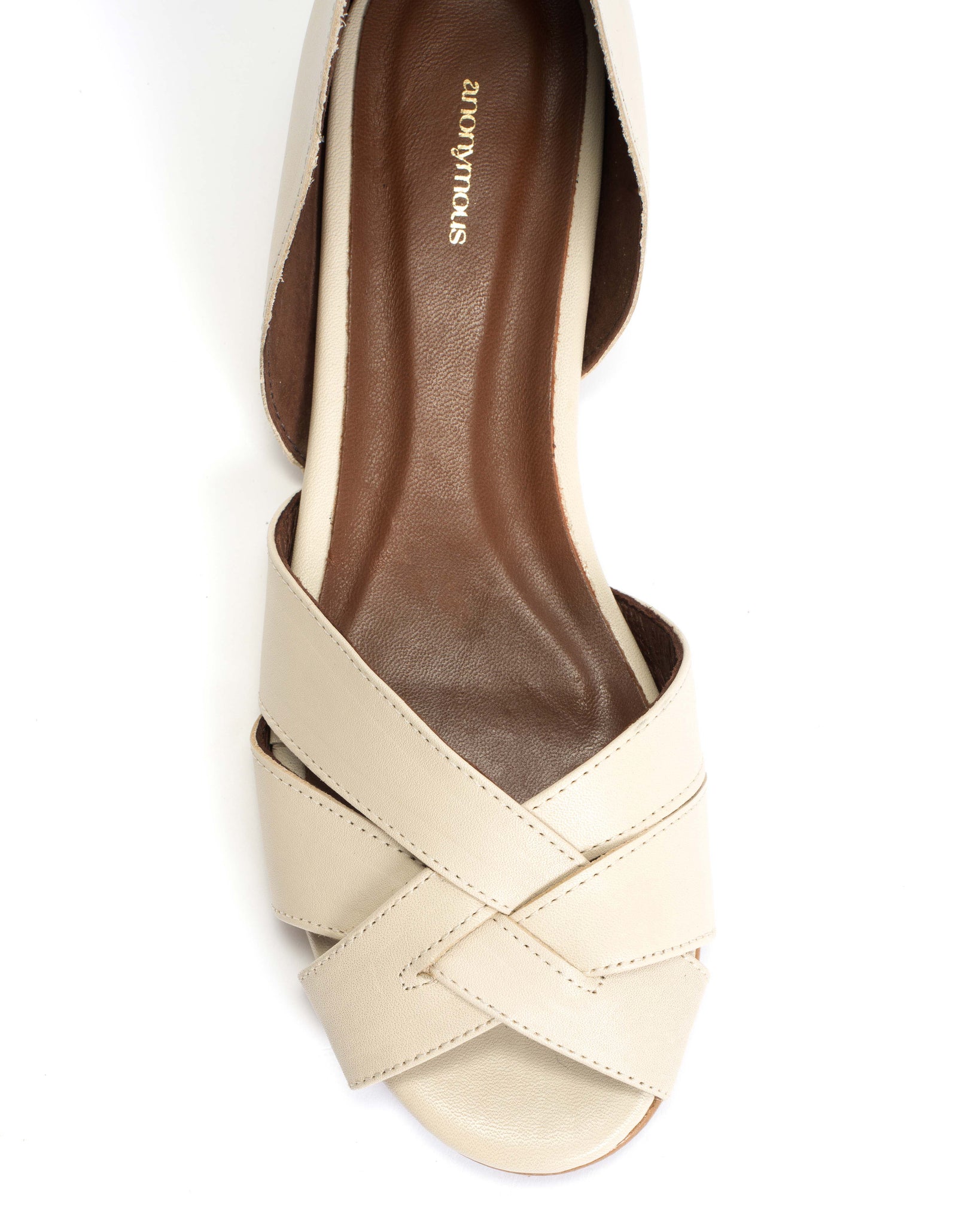 Sanni 20 Soft calf White sand