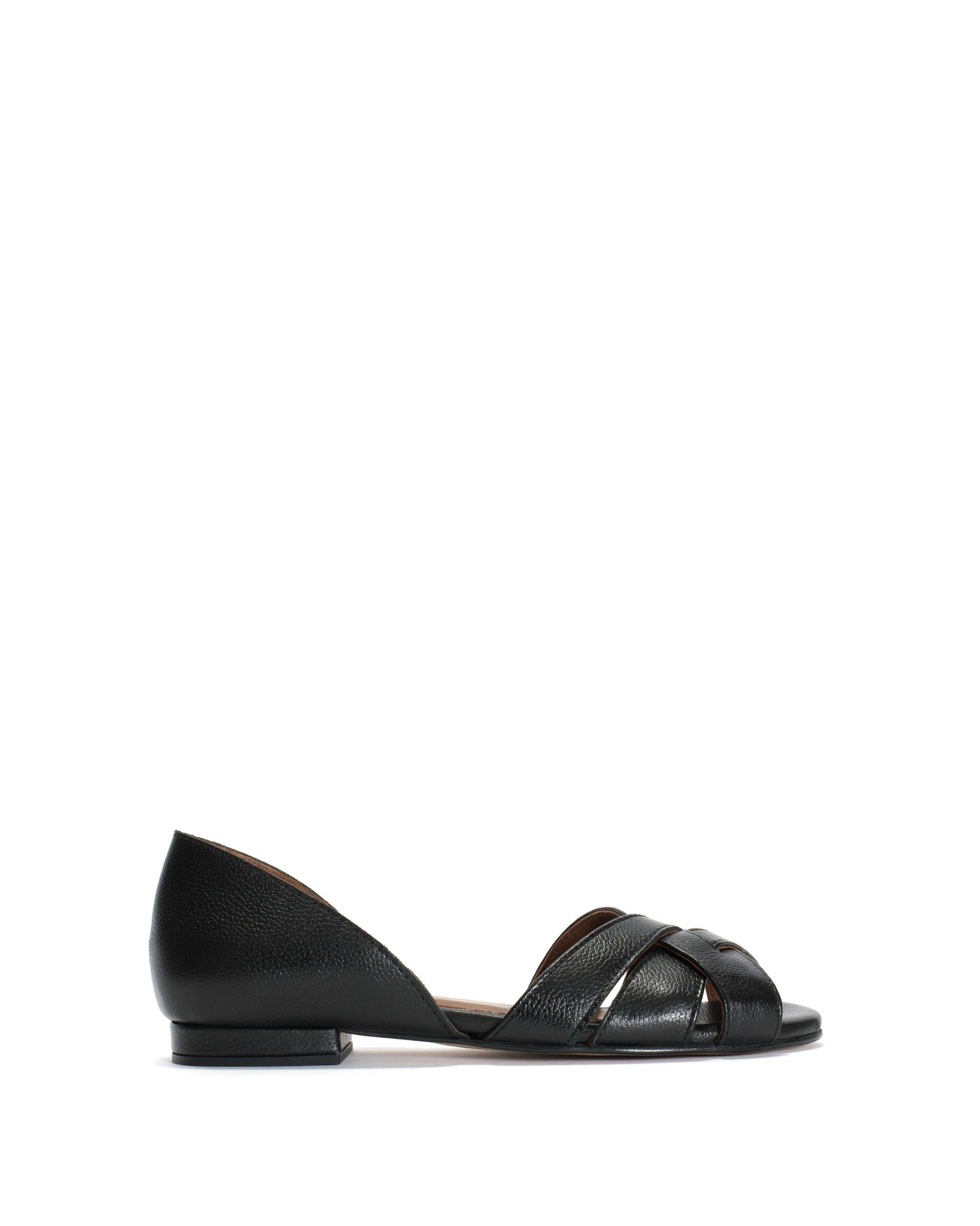 Sanni 20 Pebbled soft calf Black
