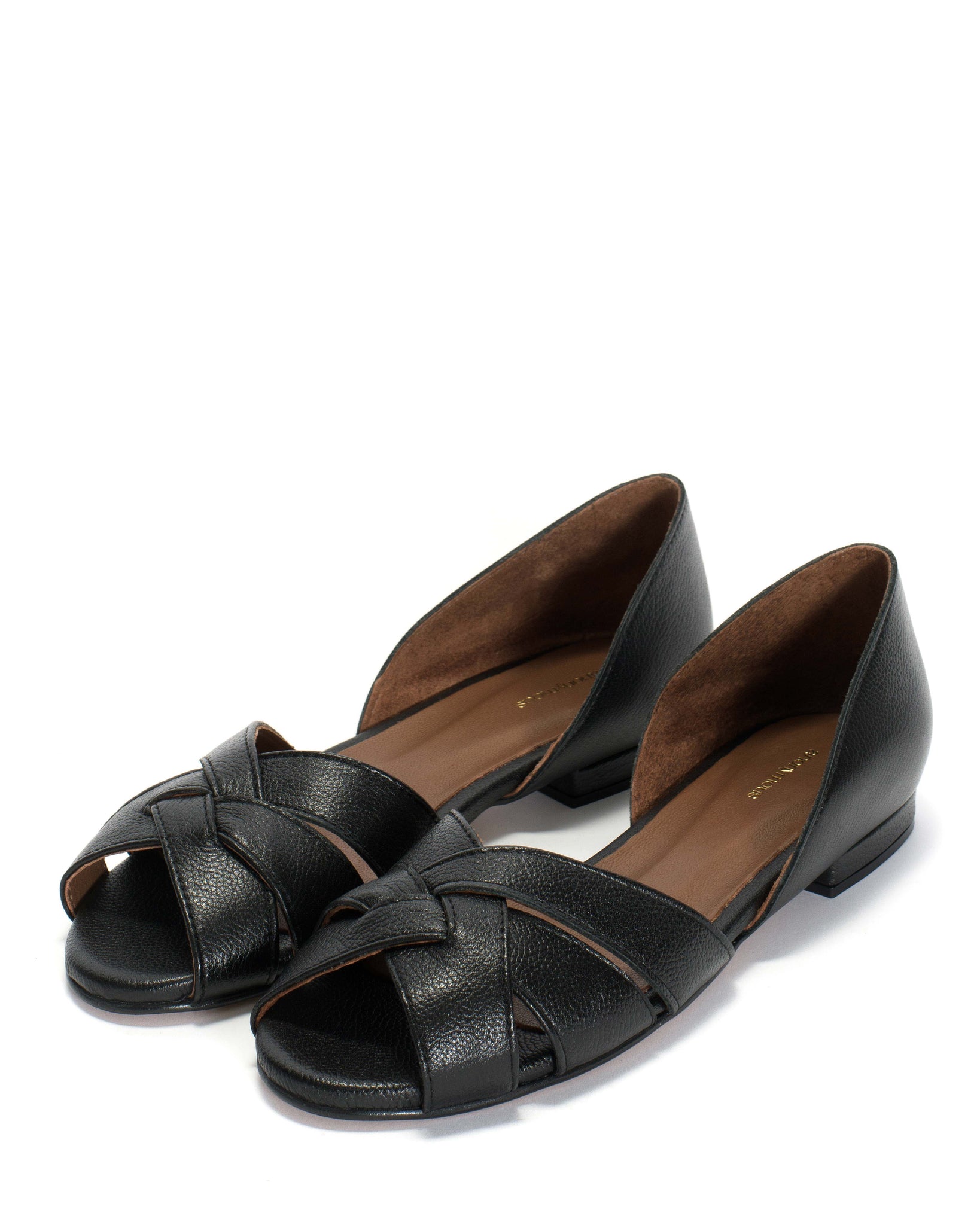 Sanni 20 Pebbled soft calf Black