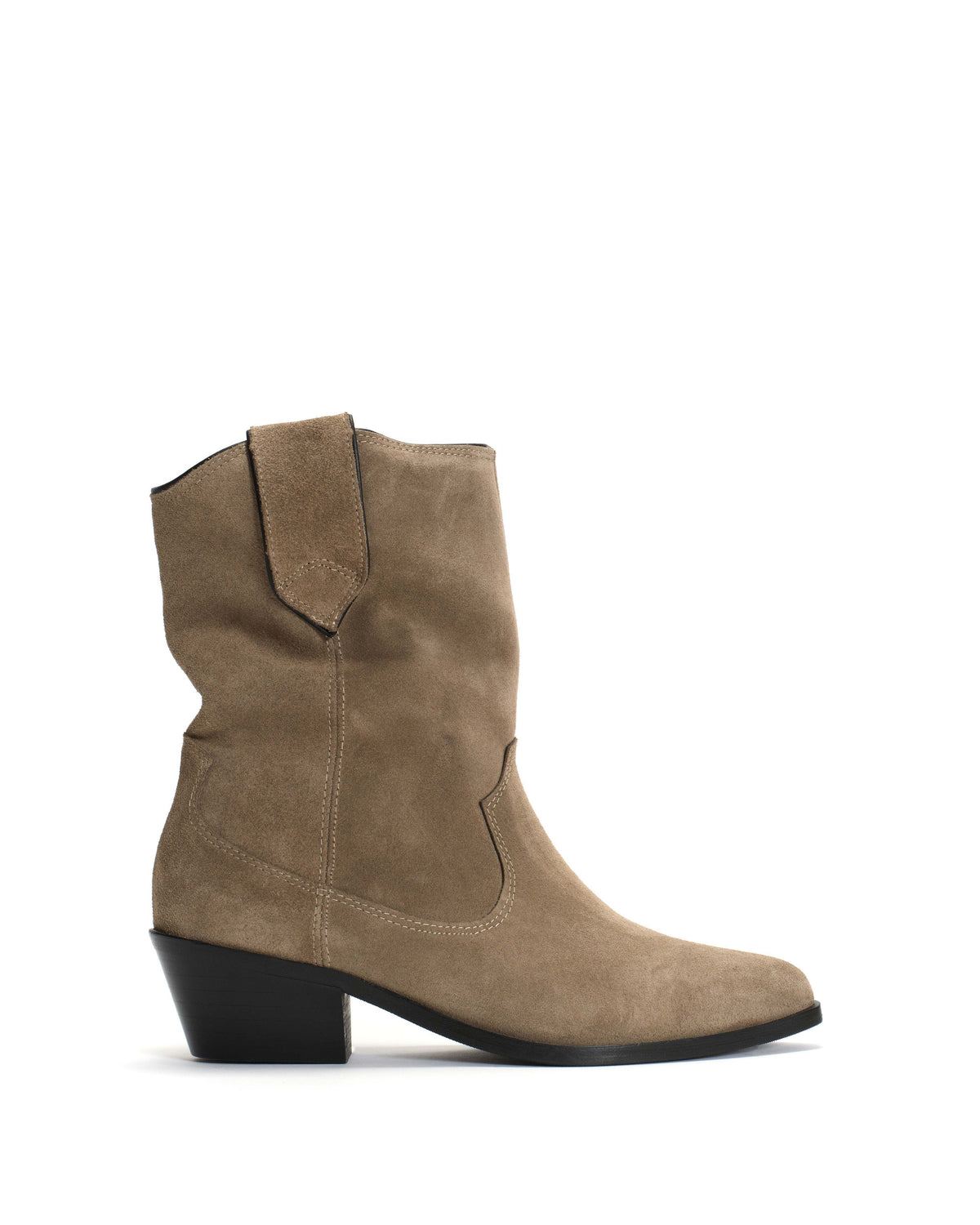 Saseline 35 Calf suede Mushroom