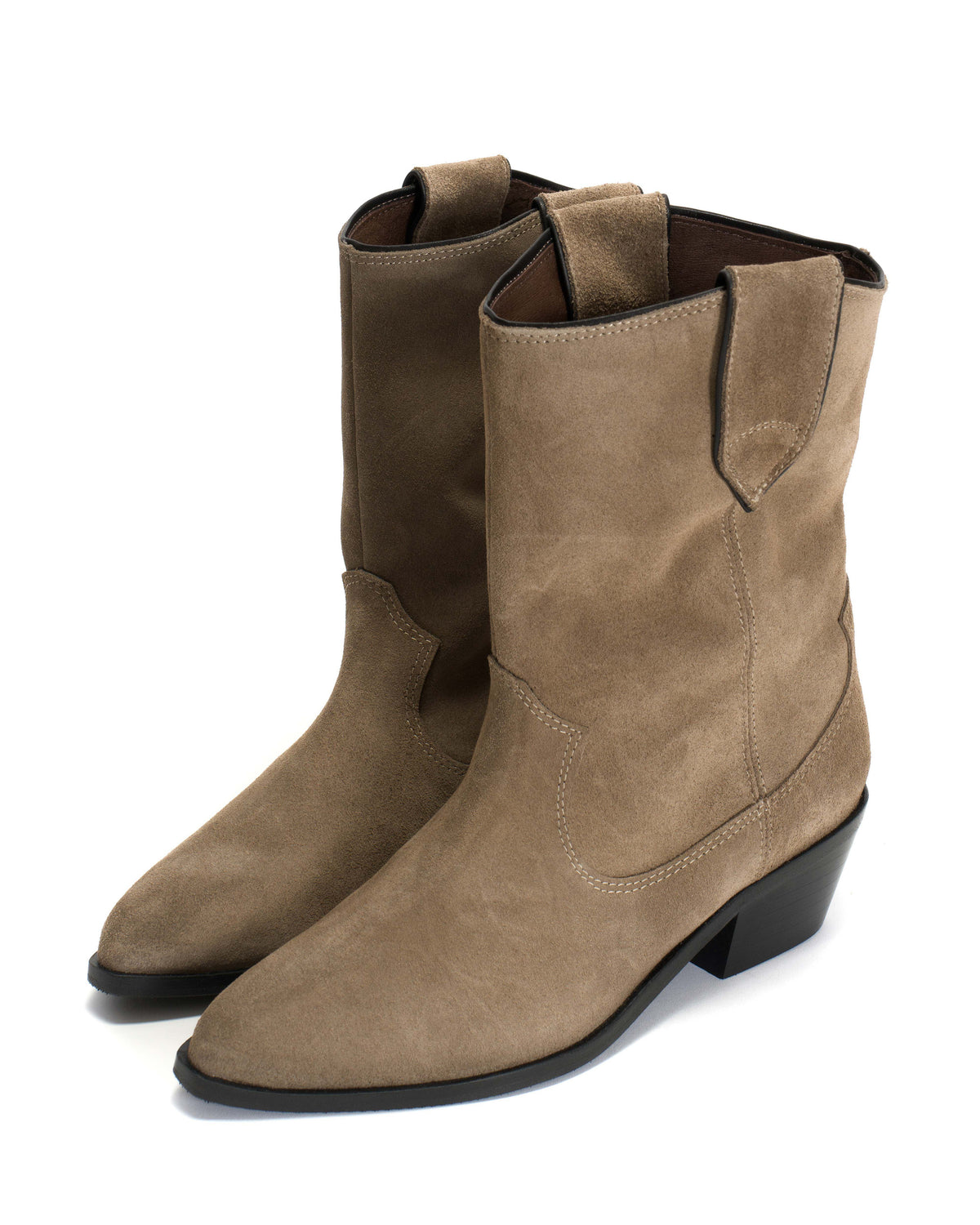 Saseline 35 Calf suede Mushroom