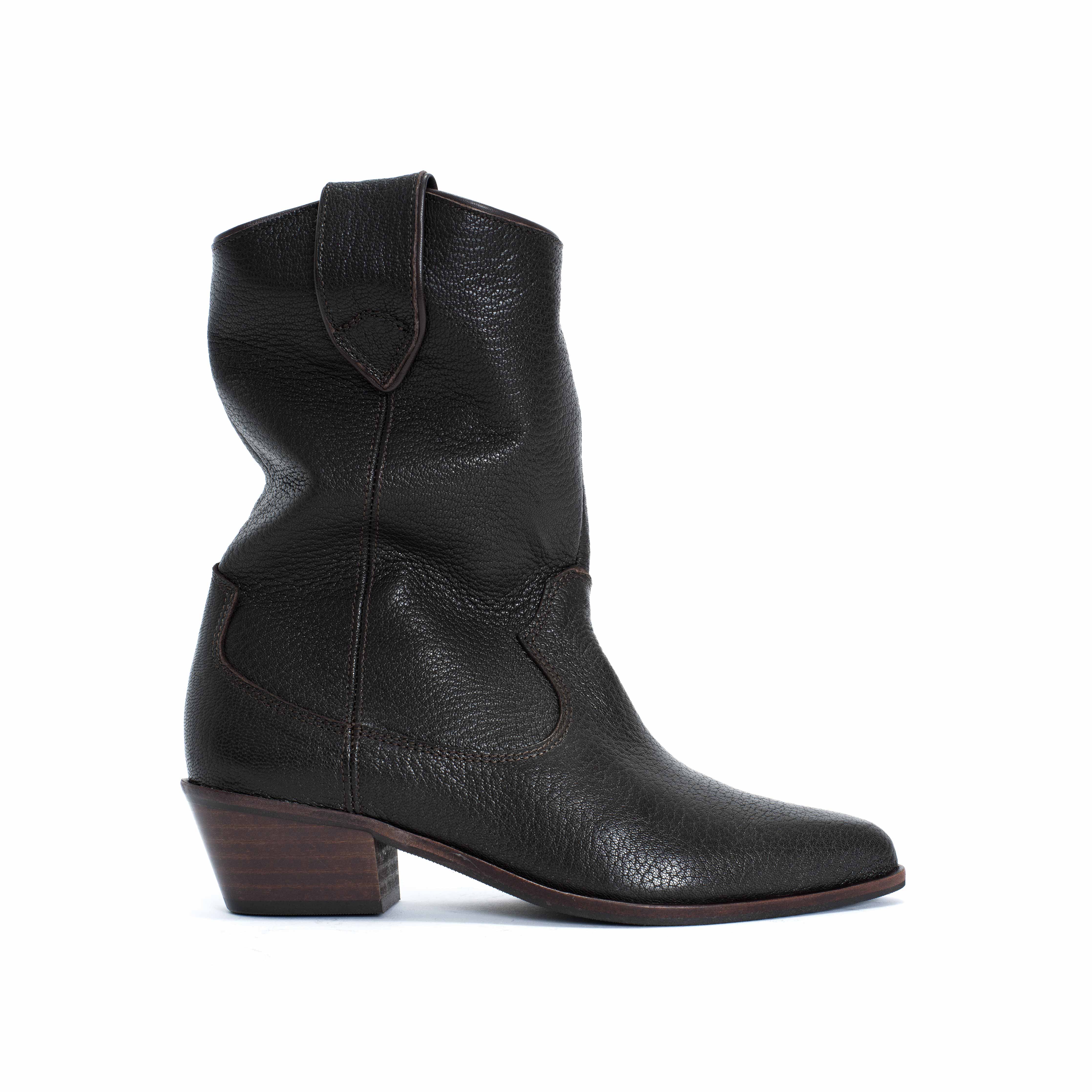 Saseline 35 Grained chevre goat Coffee brown