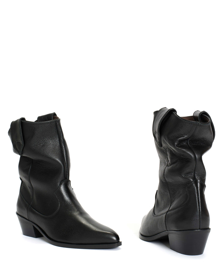 Saseline35GrainedsoftcalfBlack