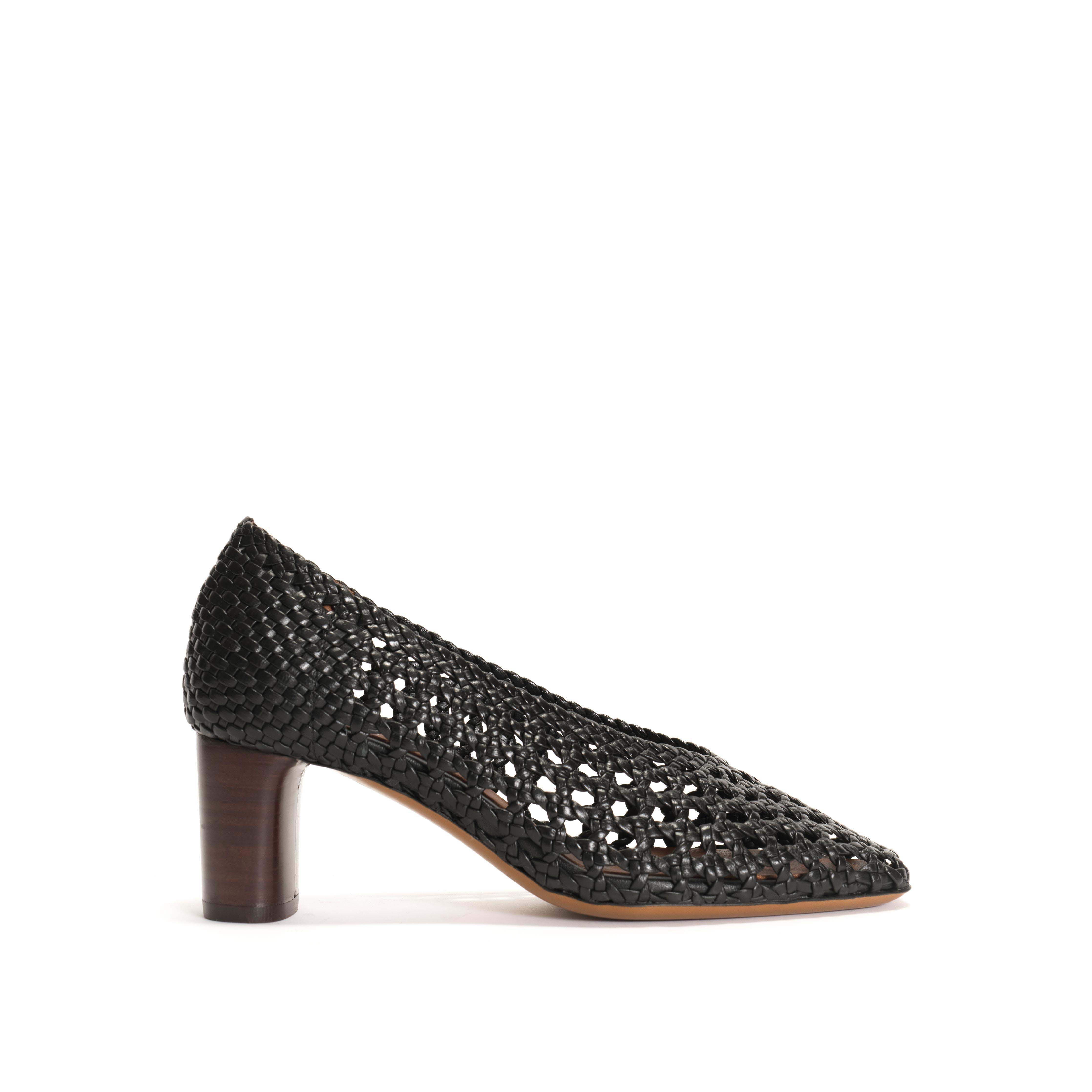 Sessi 60 hand-braided Hand-braided leather Black