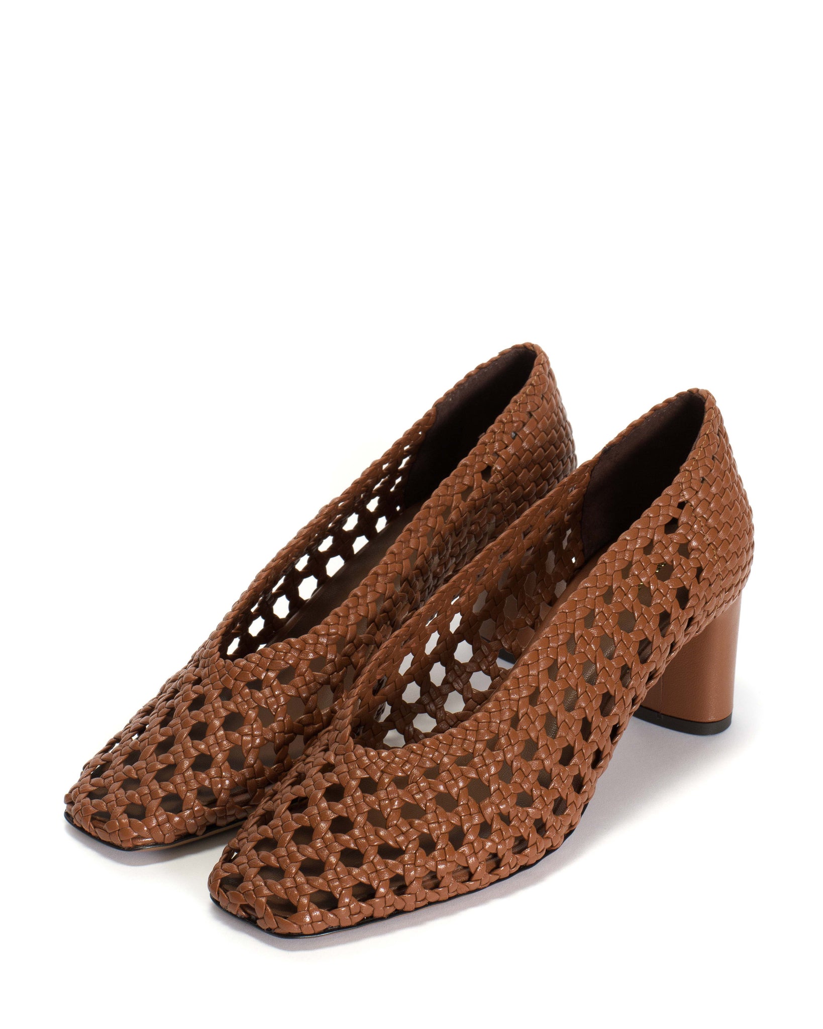 Sessi 60 Hand-braided leather Hazelnut