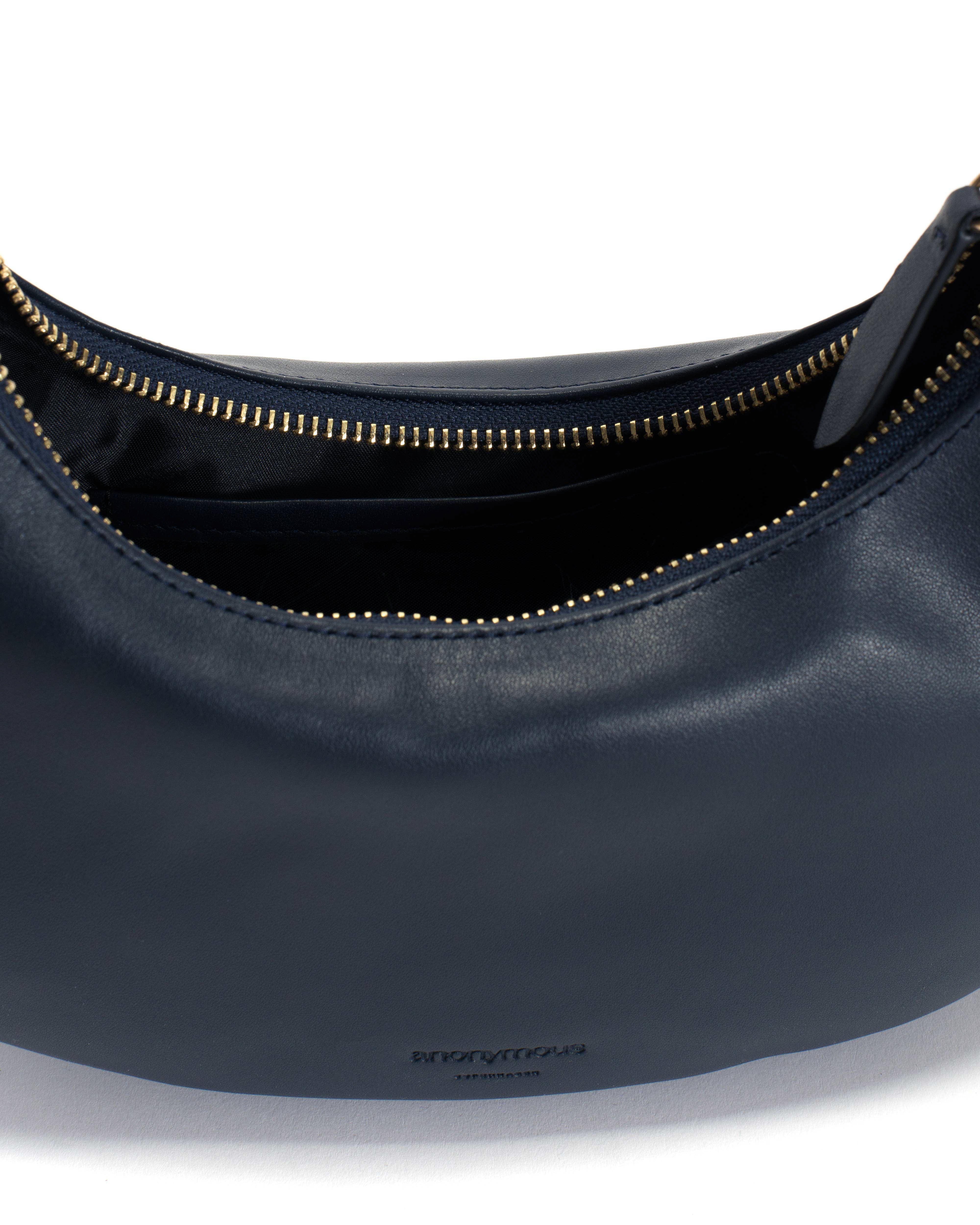 Shane petite pillow bag Soft calf Dark blue