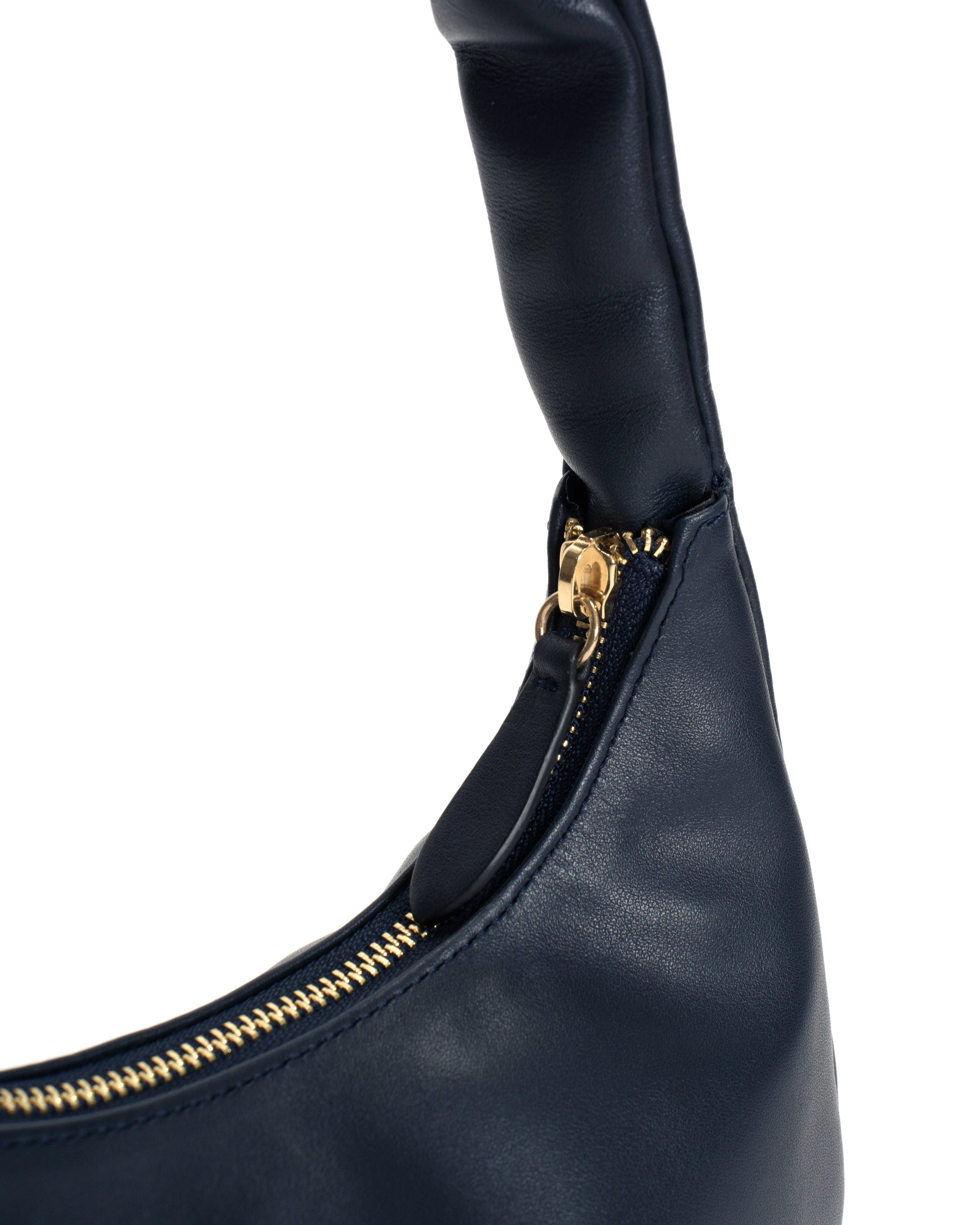 Shane petite pillow bag Soft calf Dark blue