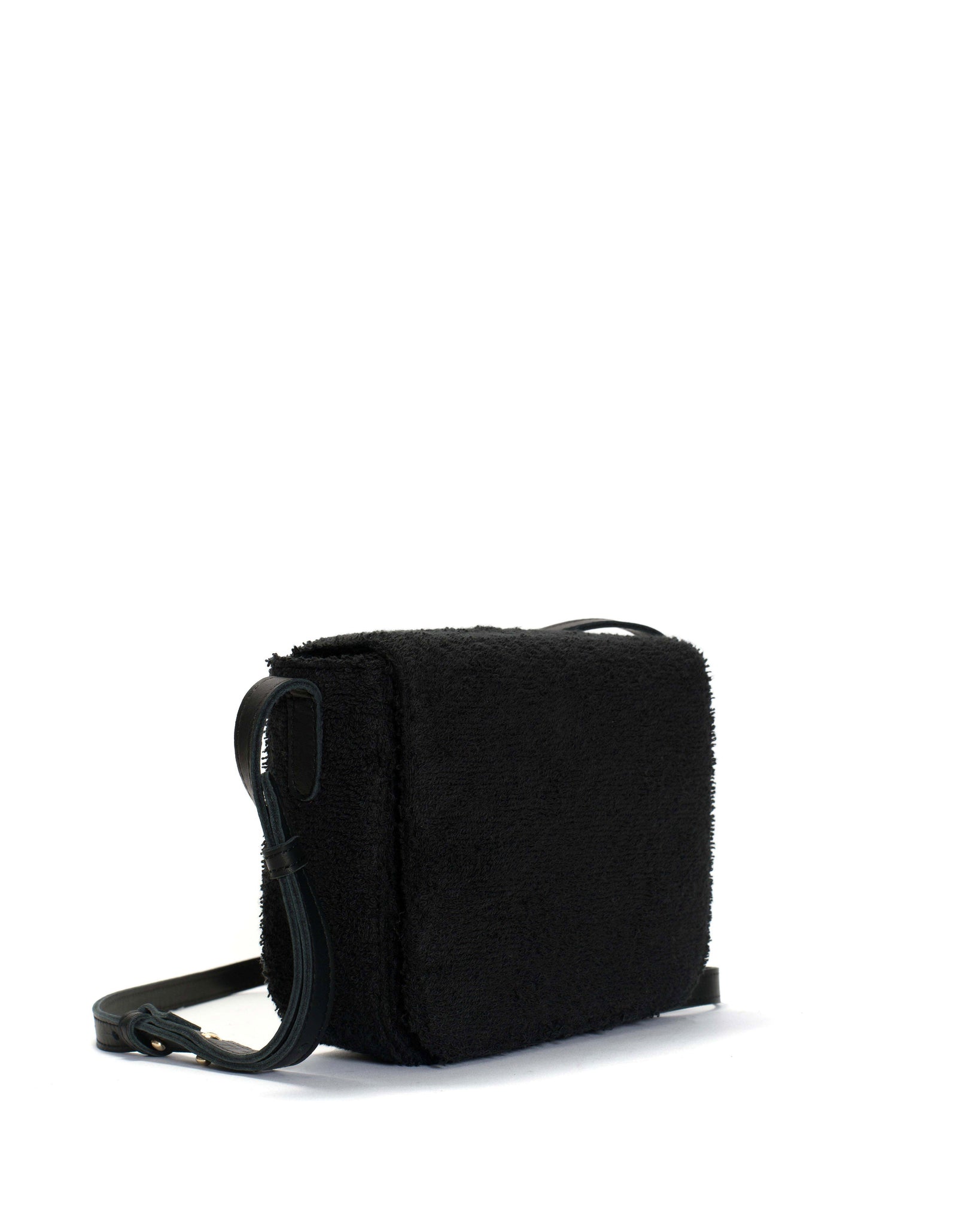 Sicha crossover bag Cotton towel Off black - Anonymous Copenhagen
