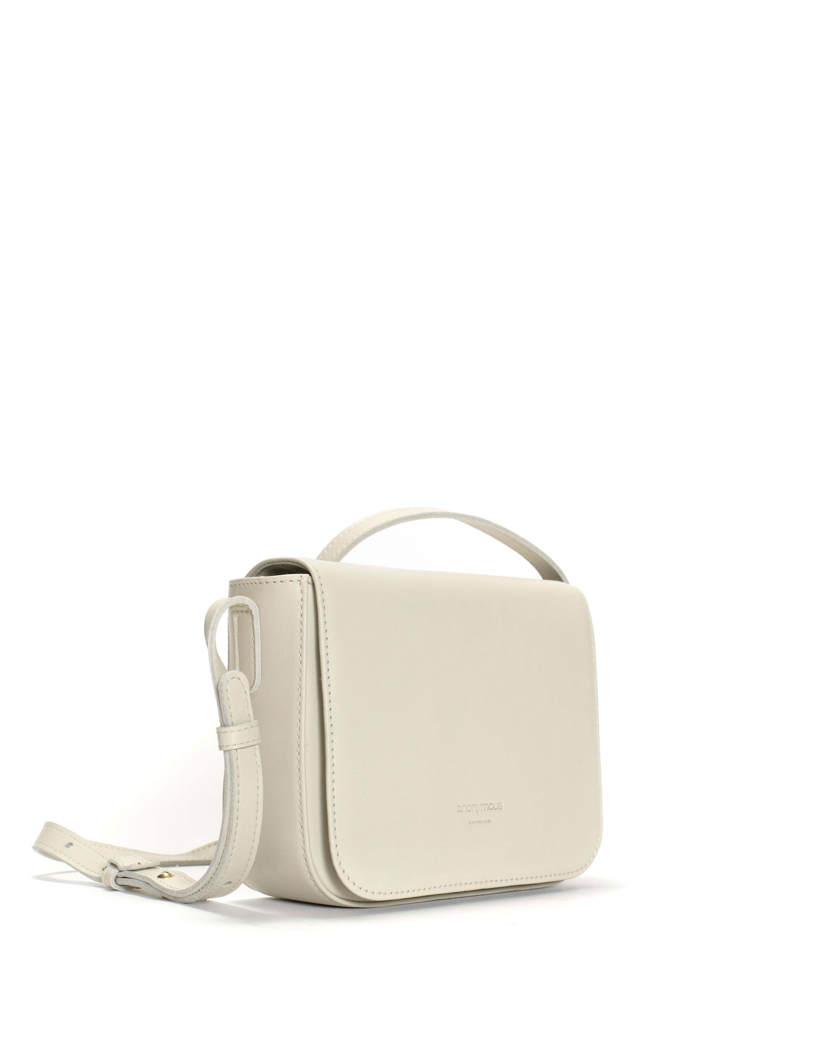 Sicha crossover bag Soft calf Milk white - Anonymous Copenhagen