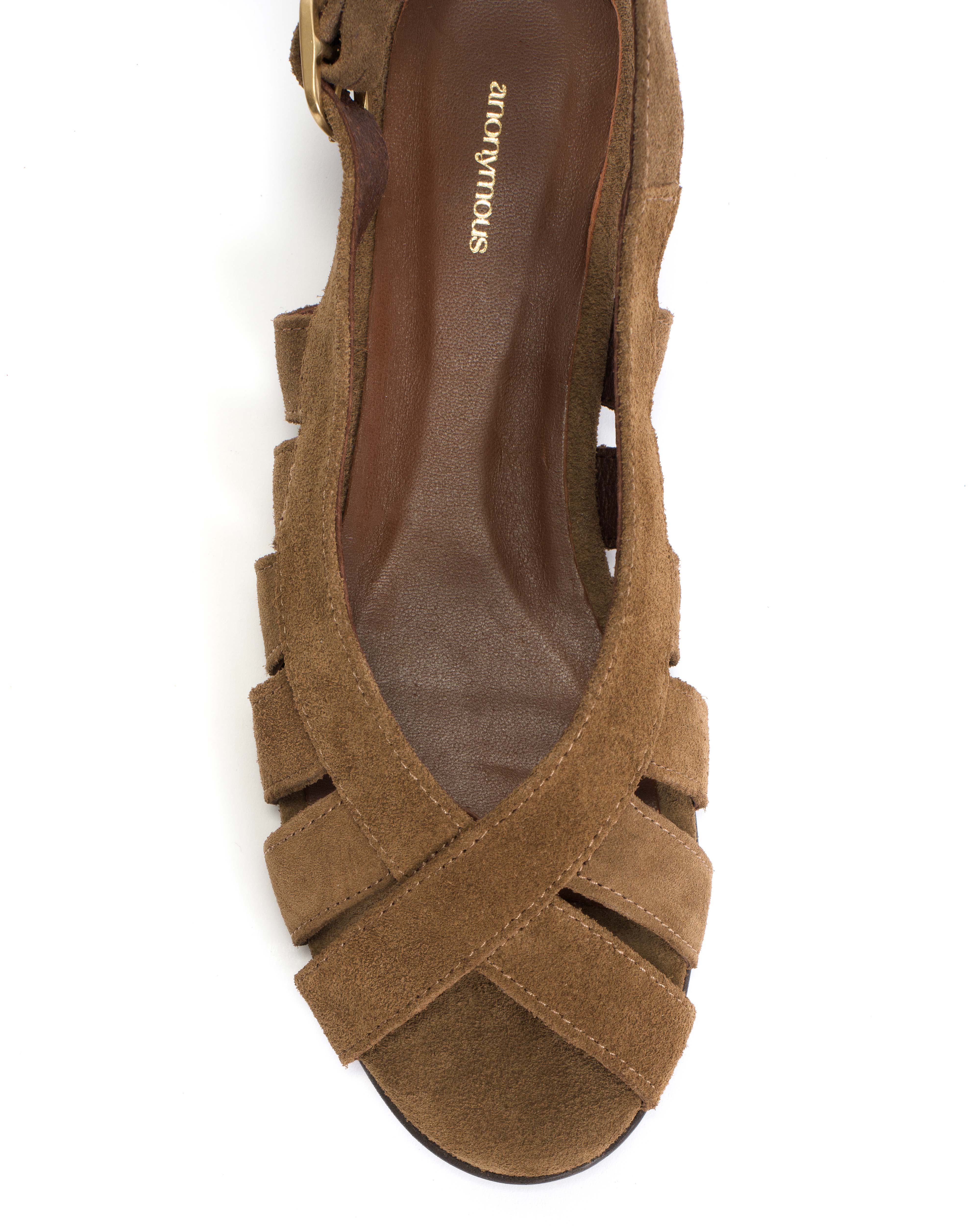 Sophie 20 Calf Suede Cinnamon