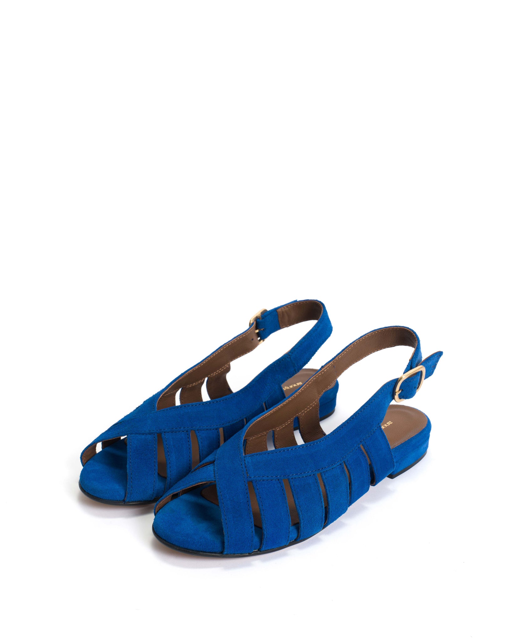 Sophie 20 Calf suede Electric blue - Anonymous Copenhagen