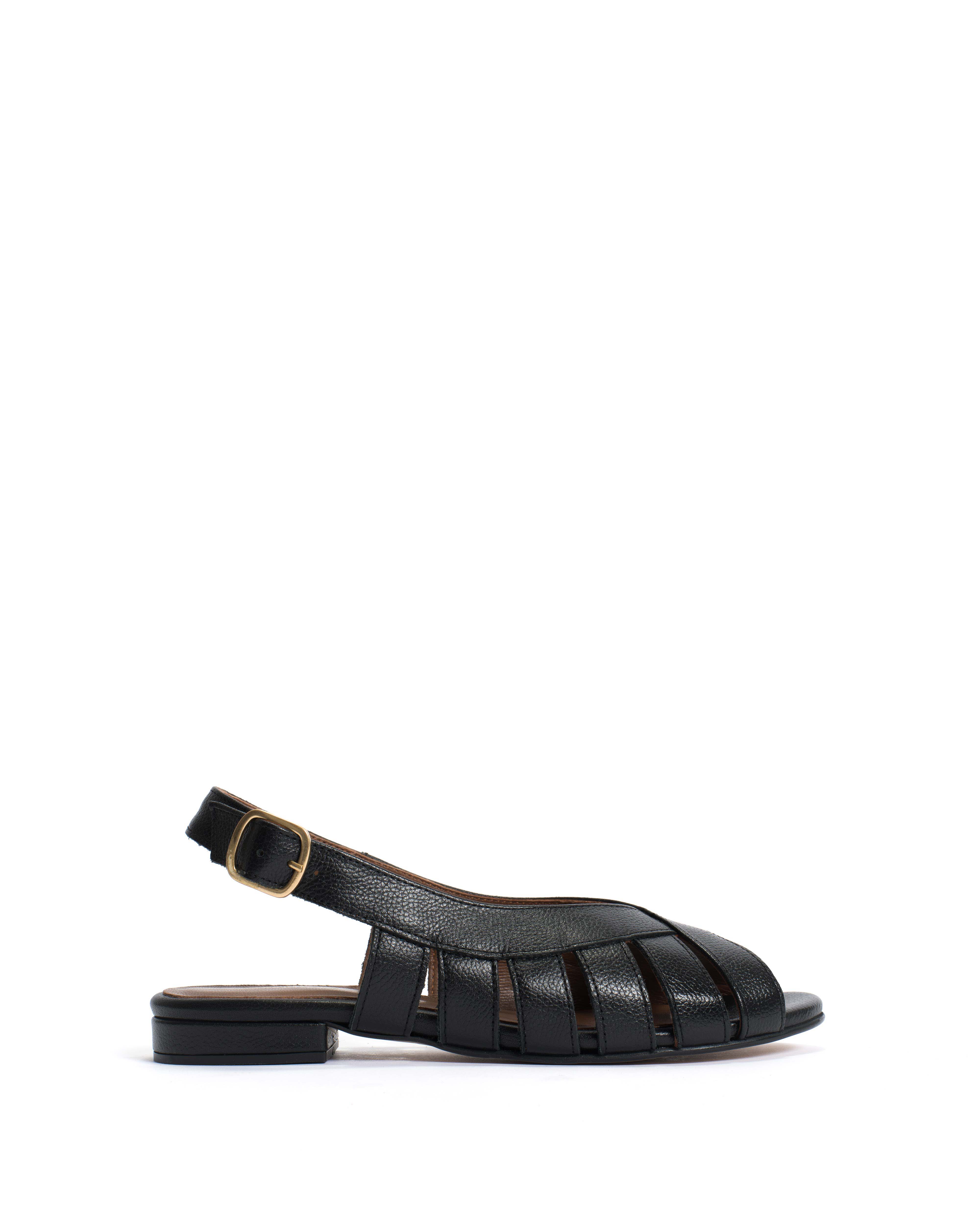 Sophie 20 Pebbled soft calf Black