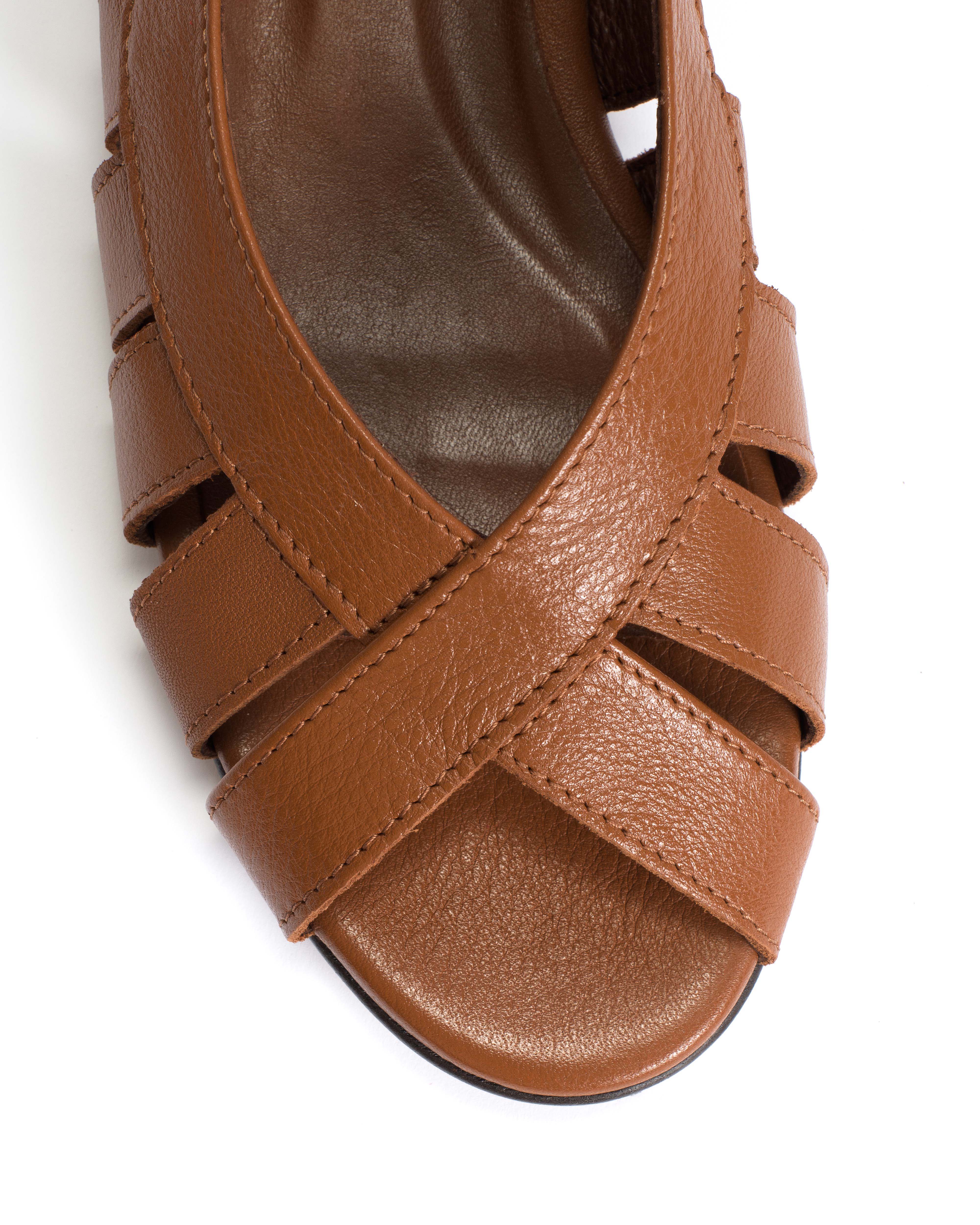 Sophie 20 Grained soft calf Camel