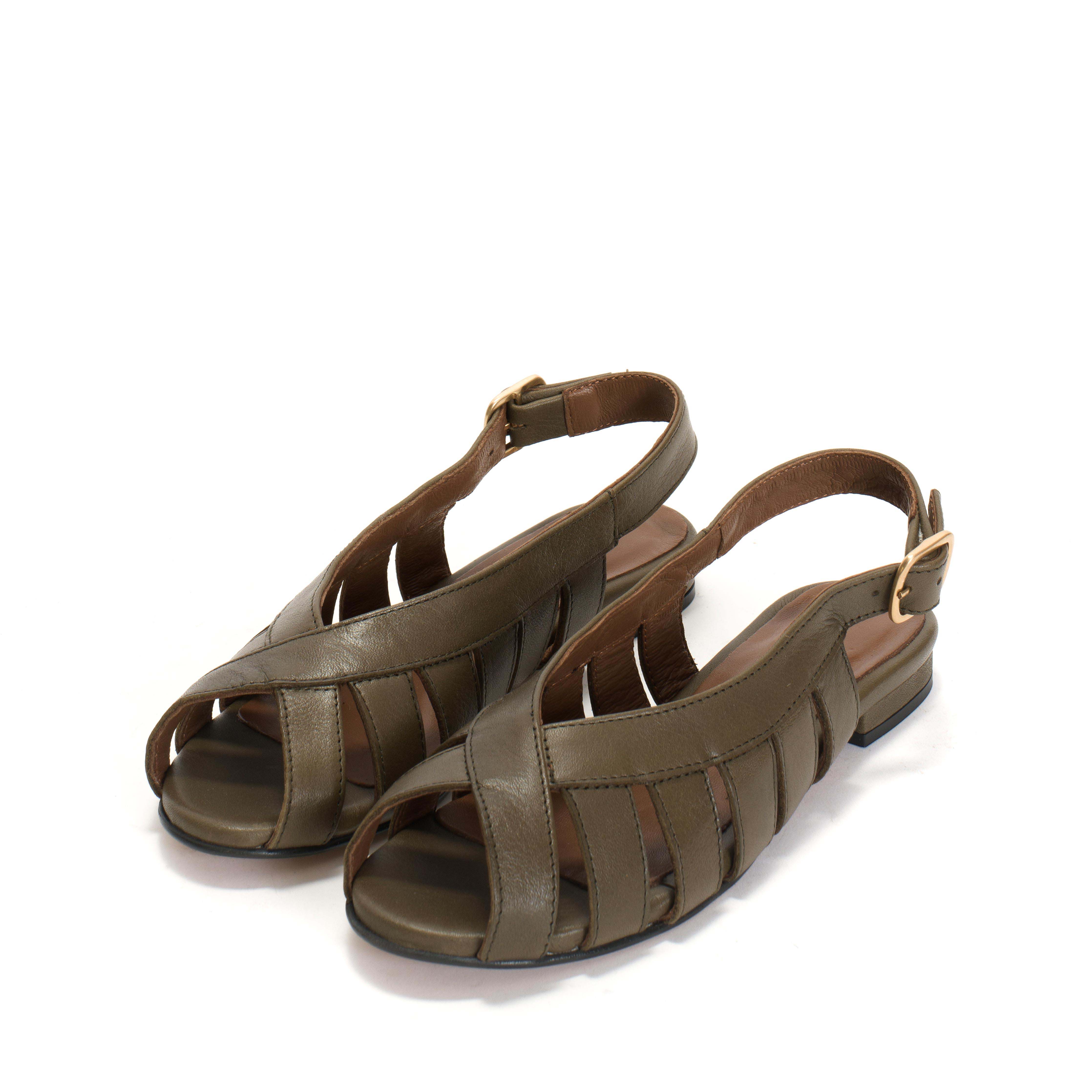 Sophie 20 Soft calf Olive green