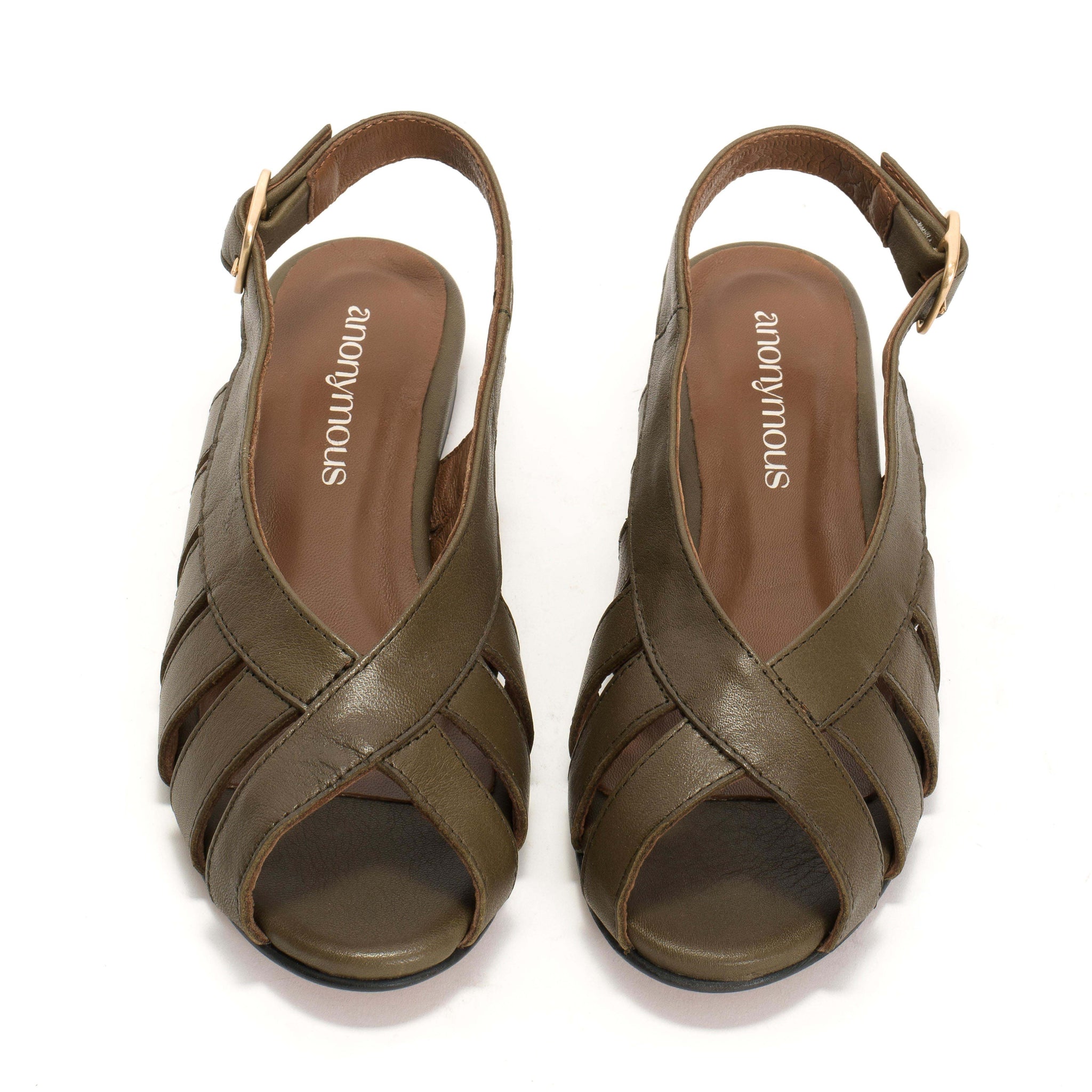 Sophie 20 Soft calf Olive green - Anonymous Copenhagen