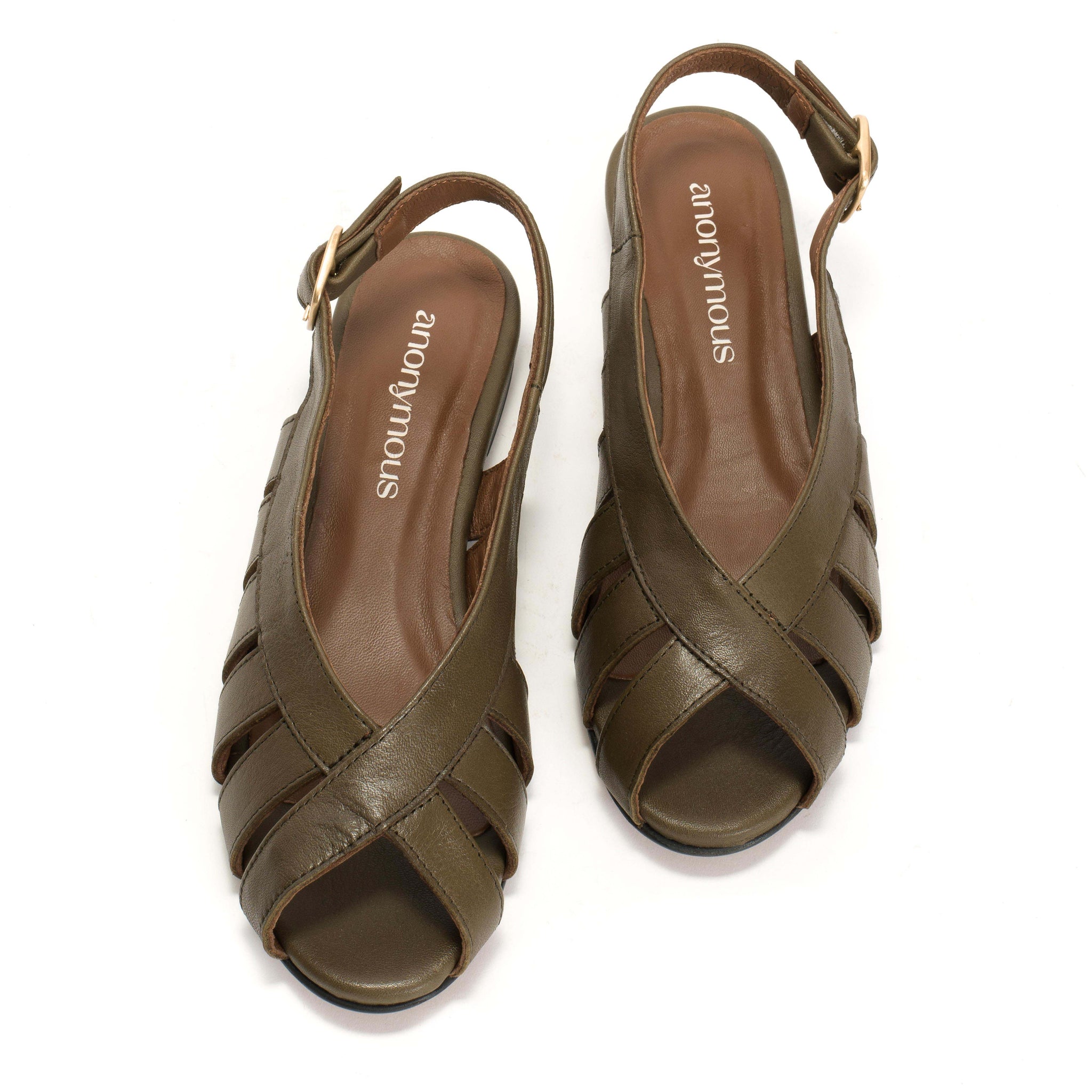 Sophie 20 Soft calf Olive green - Anonymous Copenhagen