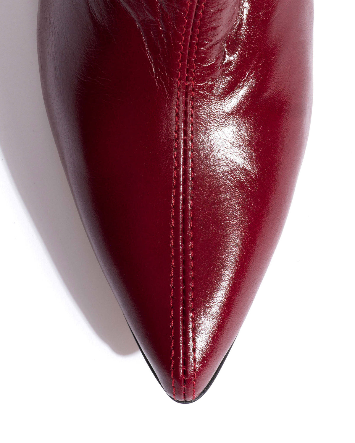 Sweeney 40 stiletto Crinkled soft calf Pomegranate