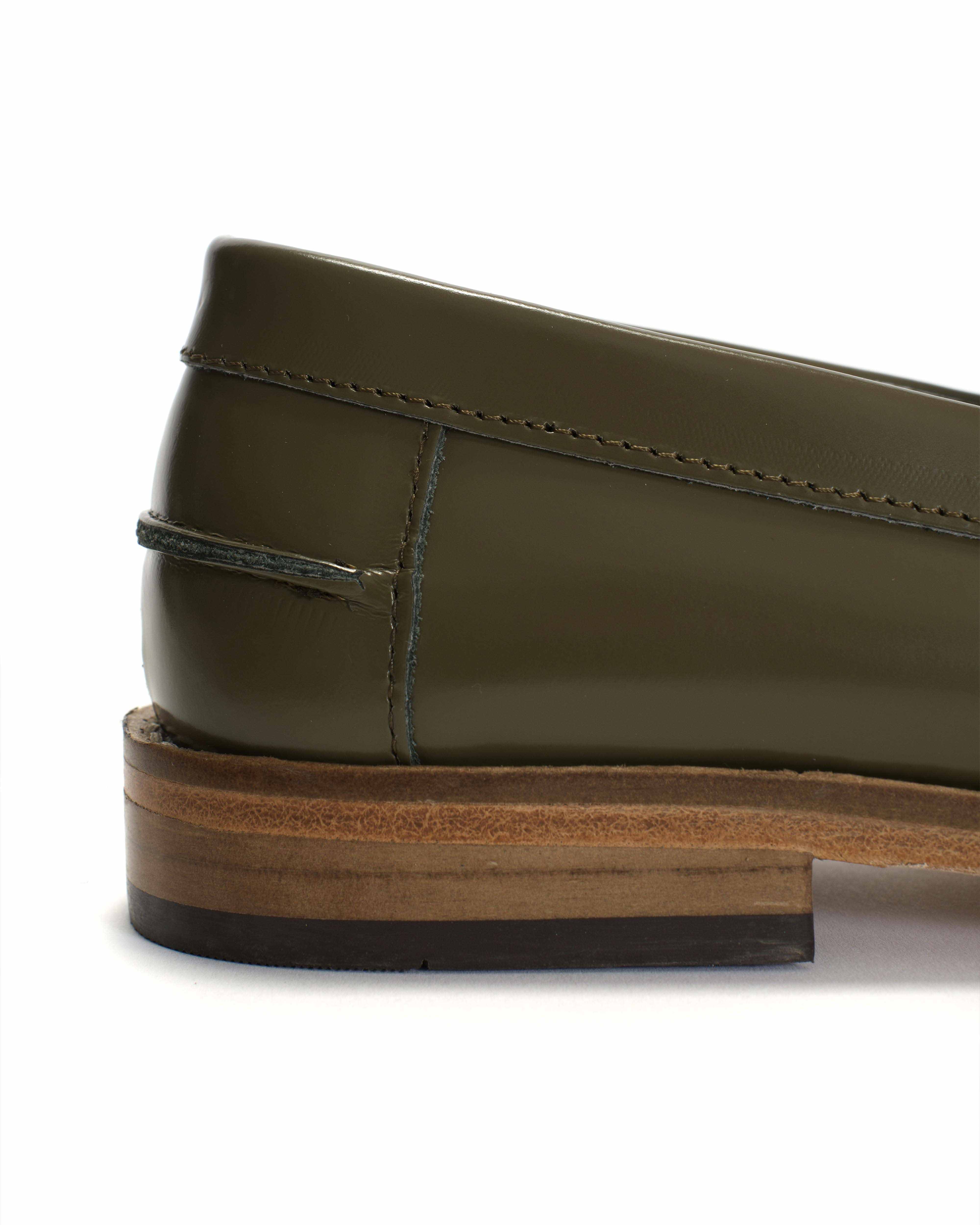 Dico Loafer t-bar Polido Olive green