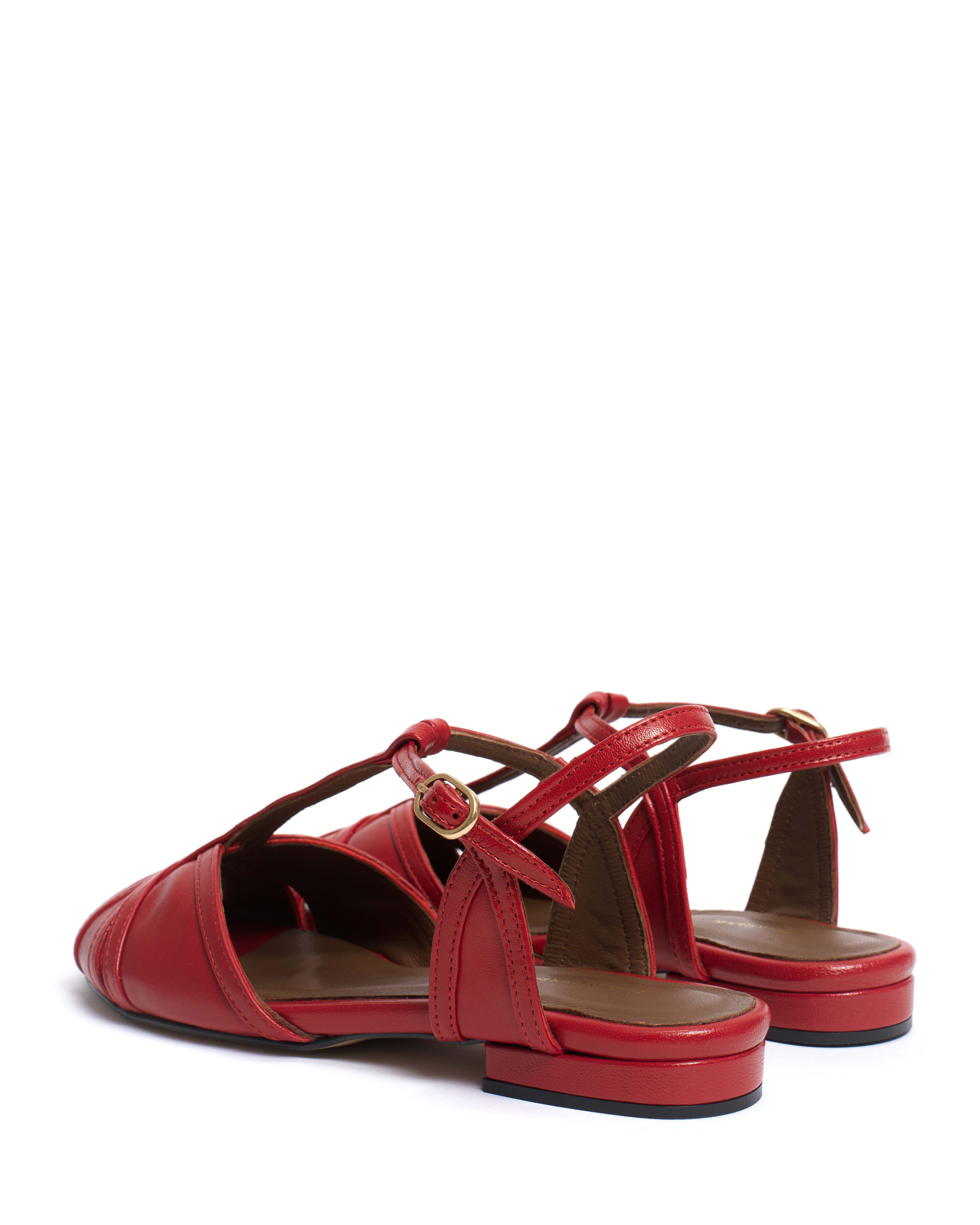 Therese 20 Shiny lamb Ruby red