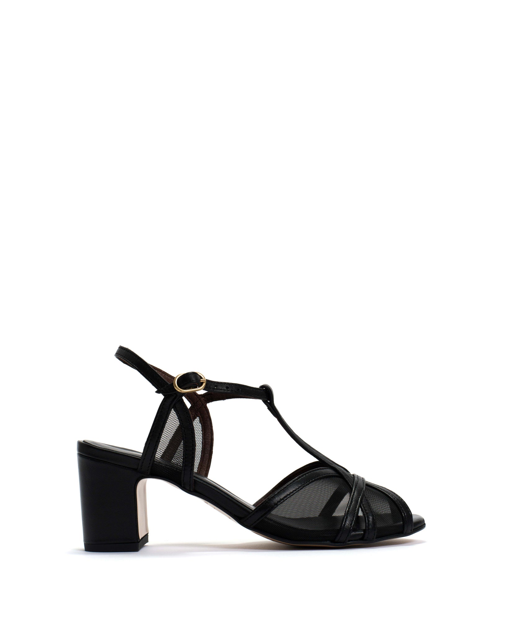 Therese 55 mosquito Shiny lamb & mosquito Black - Anonymous Copenhagen