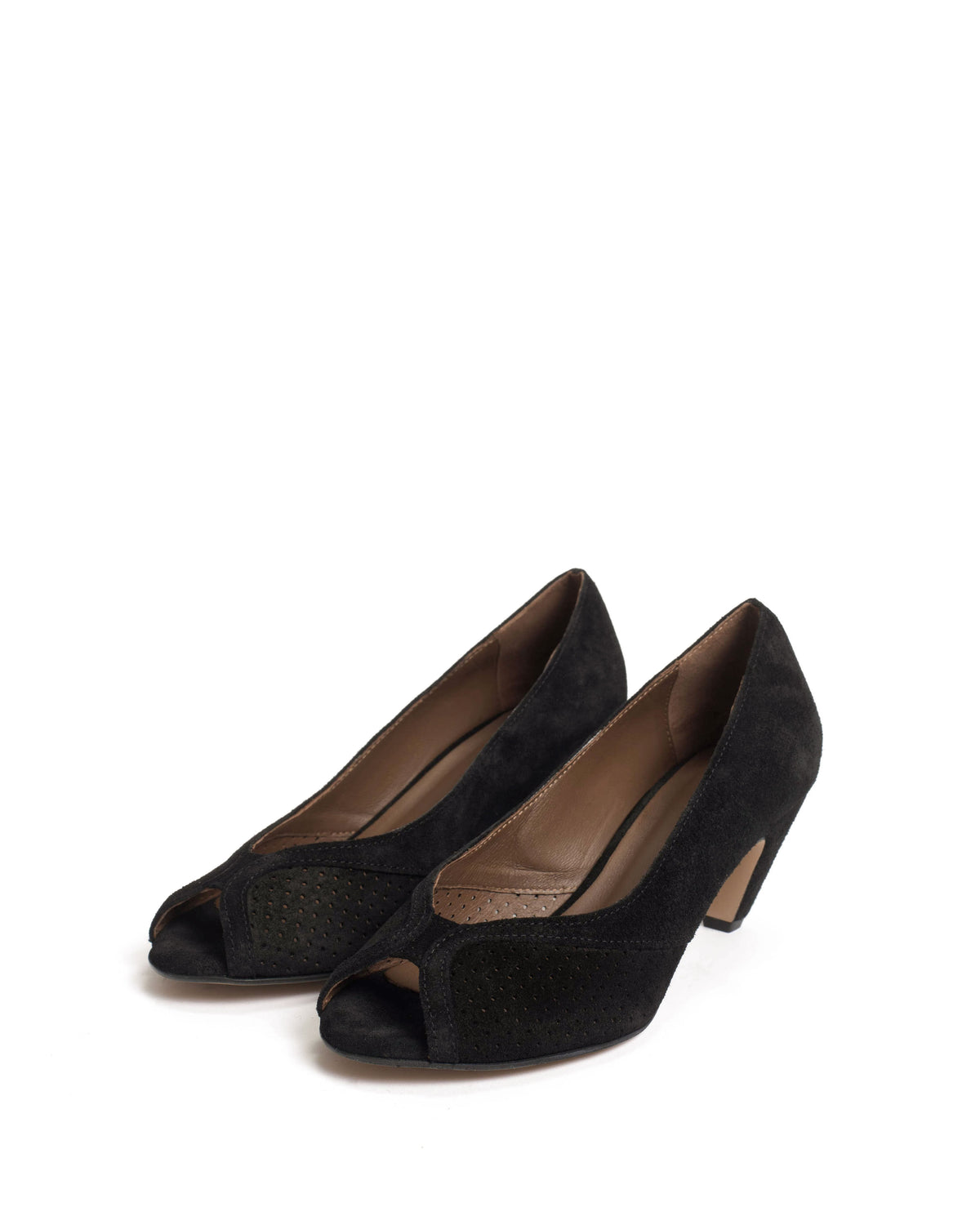 Tiffany stiletto Calf suede Black