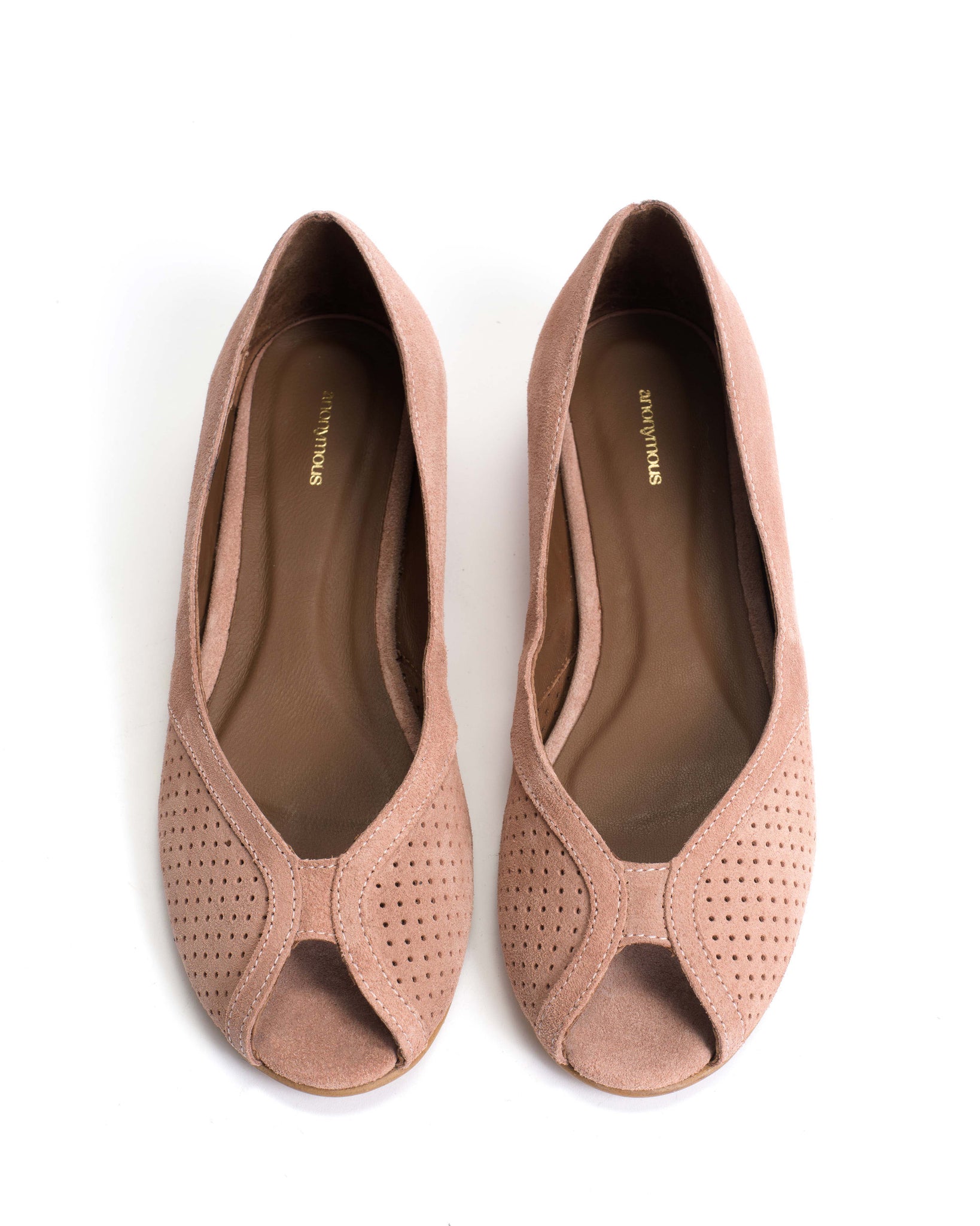 Tiffy Calf suede Burned rose