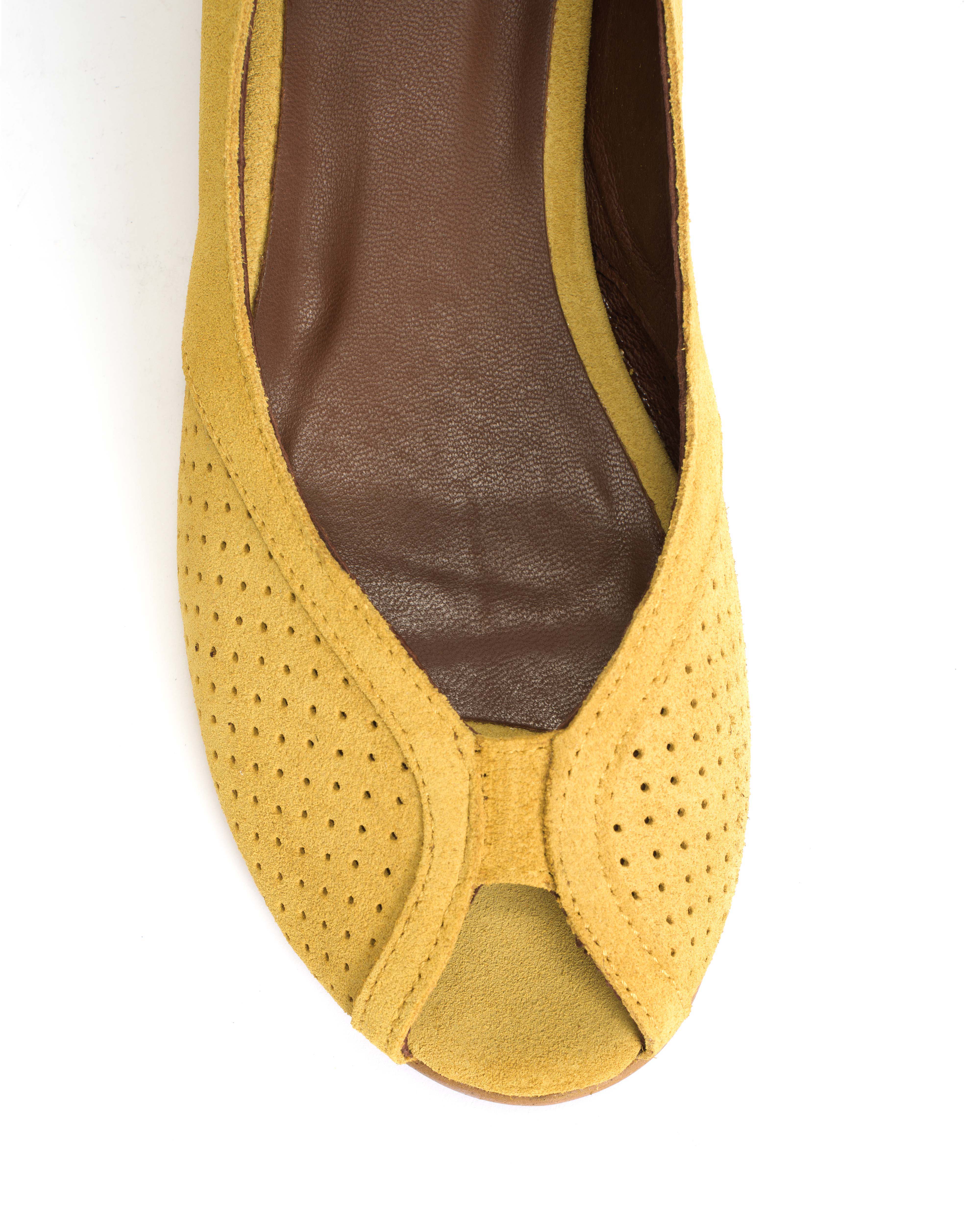 Tiffy Calf suede Pineapple ice