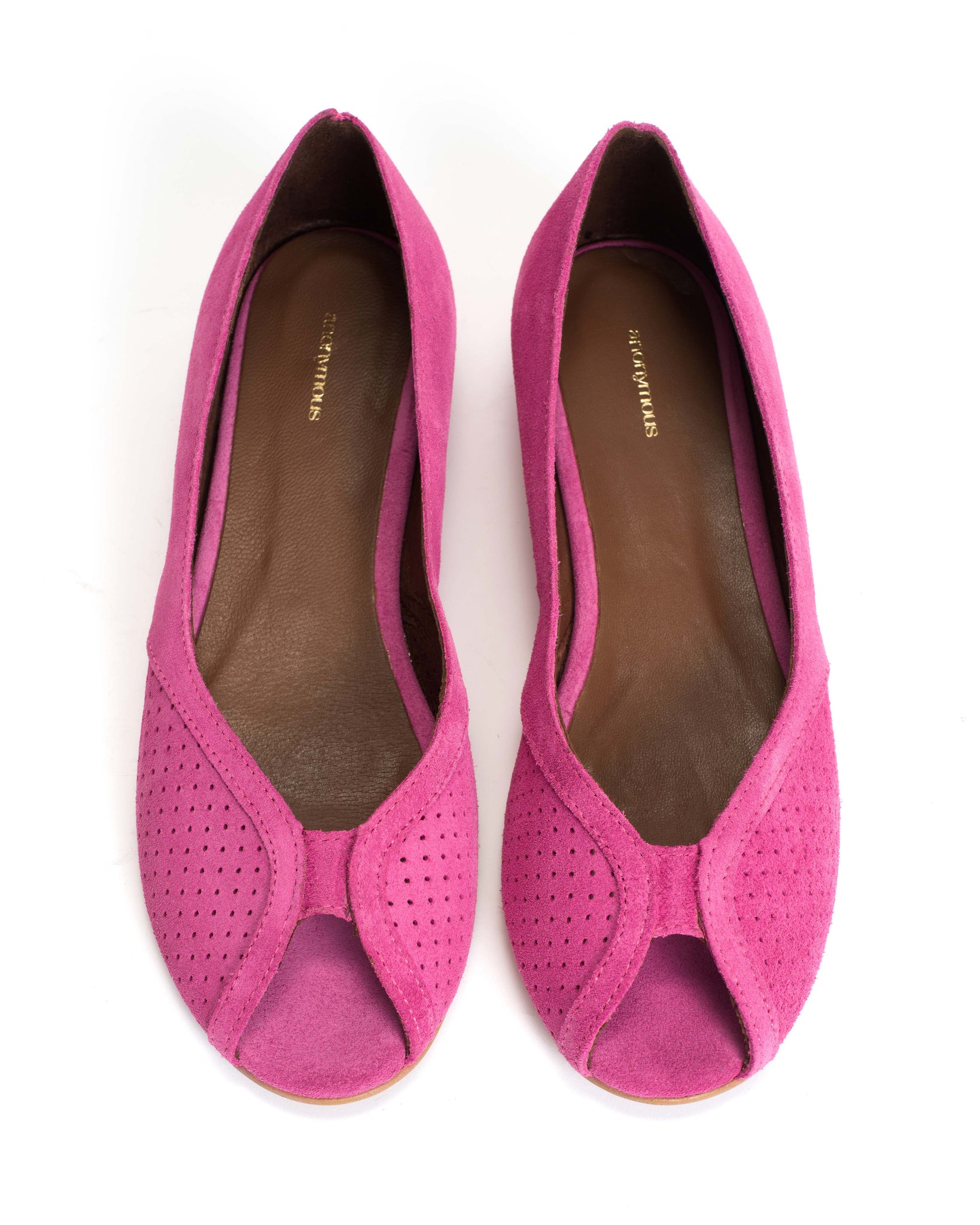 Tiffy Calf suede Raspberry sorbet - Anonymous Copenhagen