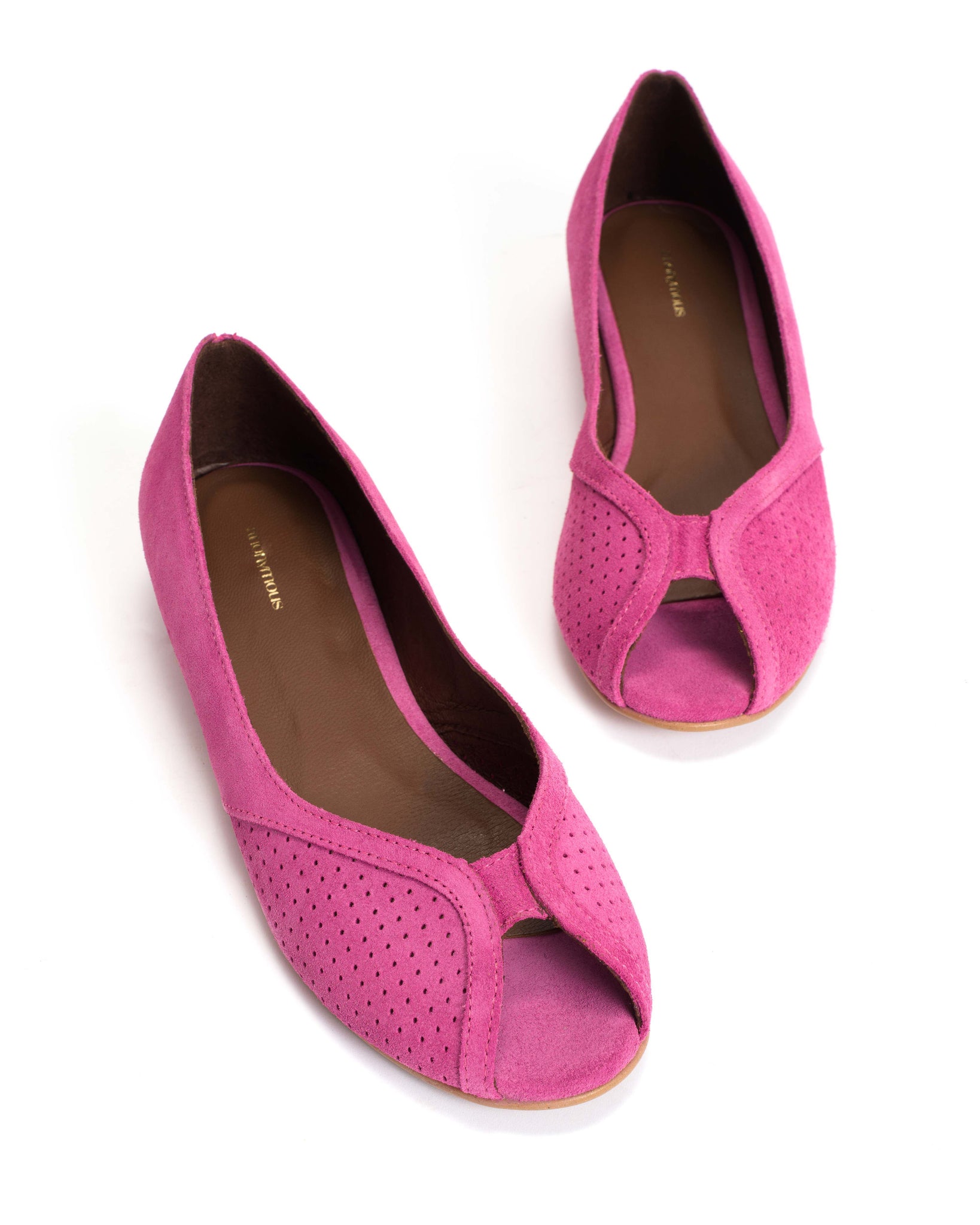 Tiffy Calf suede Raspberry sorbet - Anonymous Copenhagen