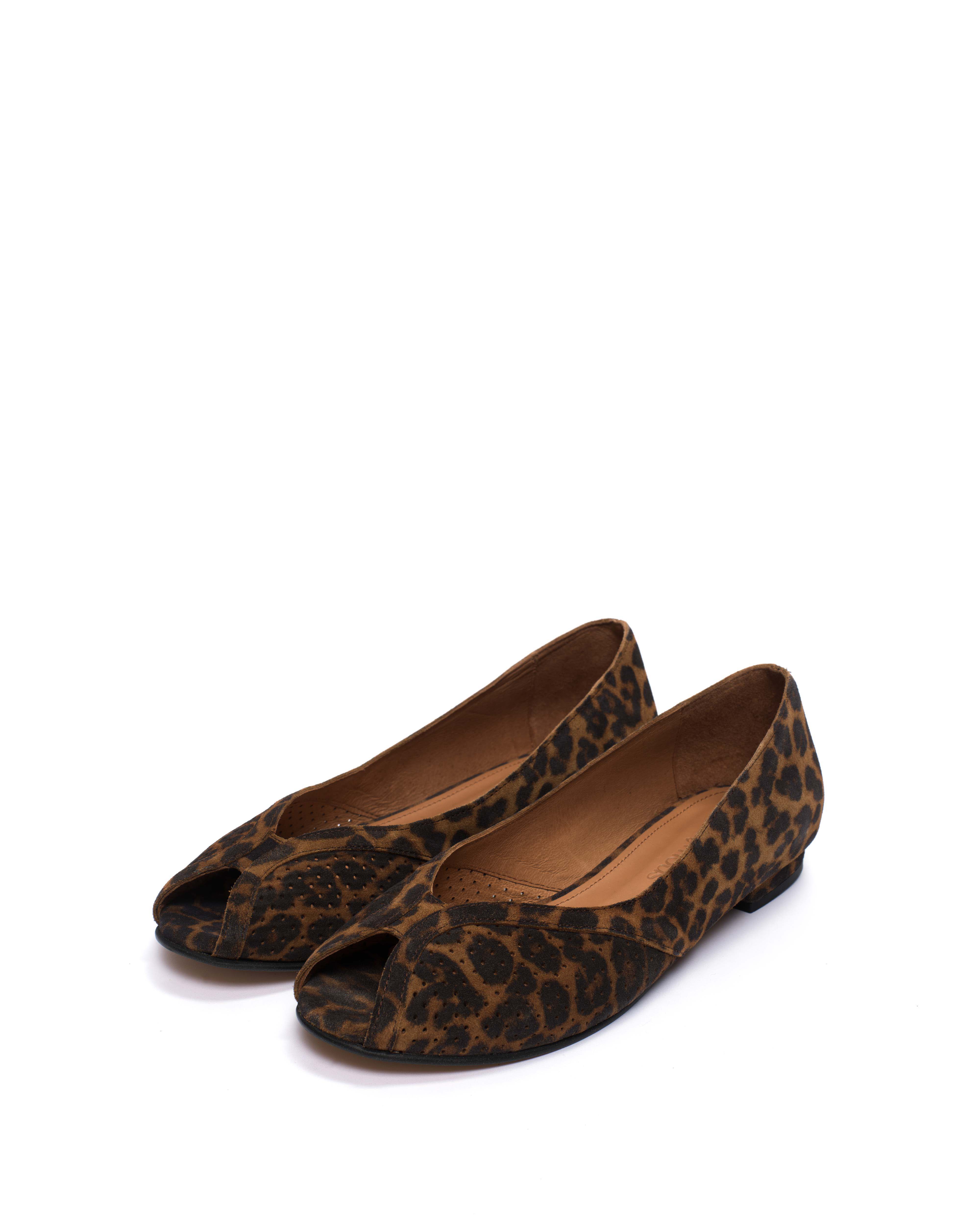 Tiffy Calf suede print Leopard