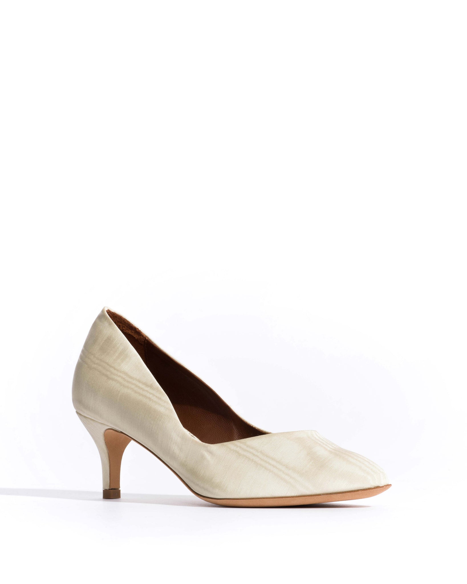 Trini 55 Glossy moire Ivory