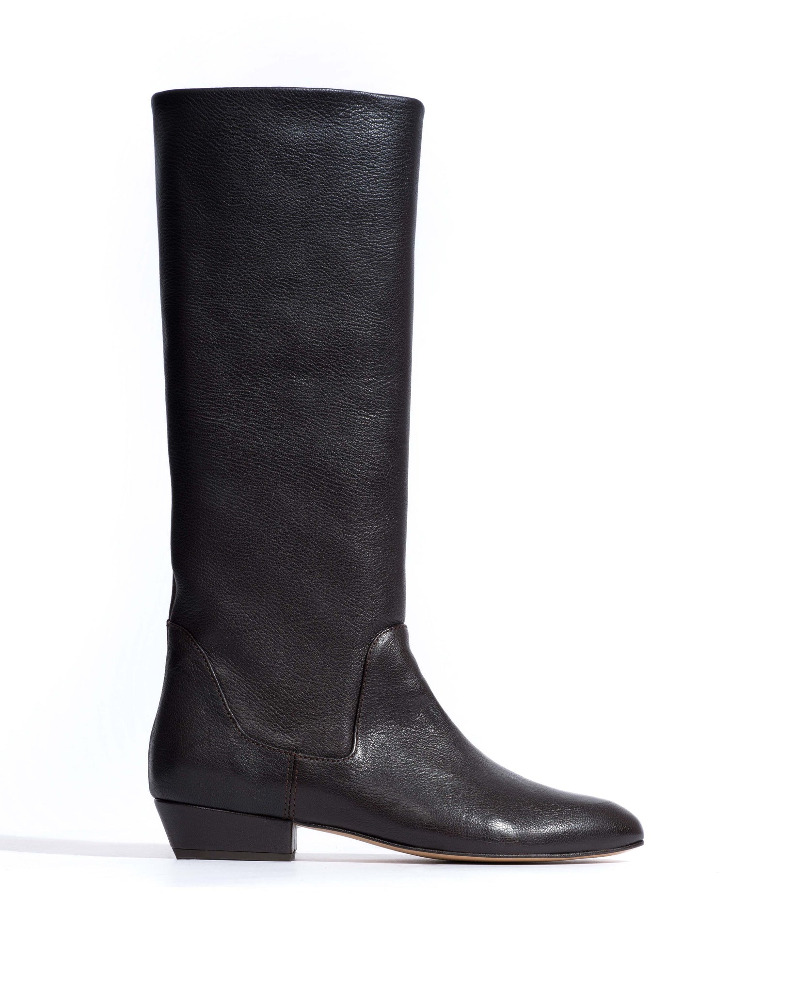 Valle 20 Grained chevre goat Coffee brown - Anonymous Copenhagen Shoes