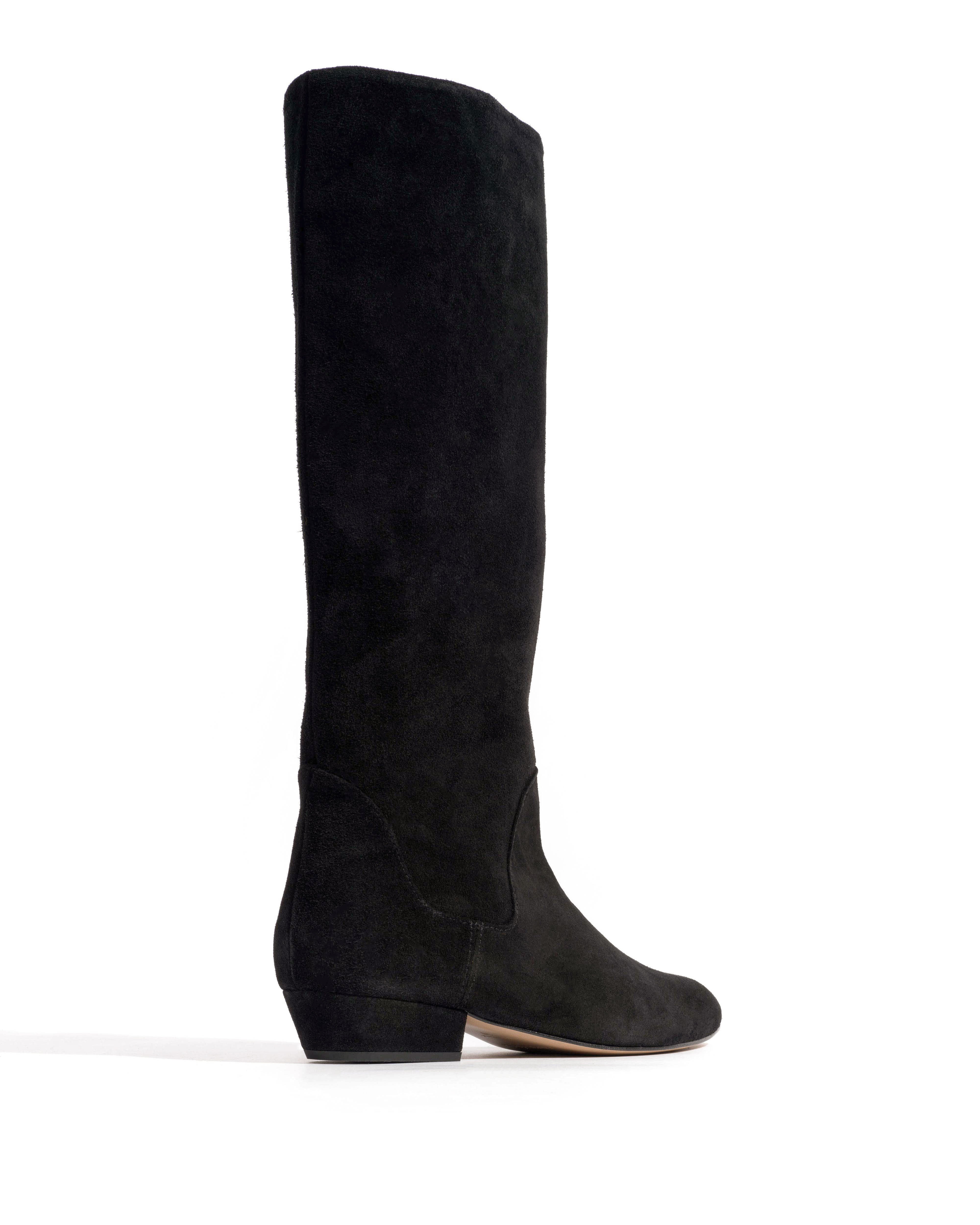 Valle 20 Calf suede Black