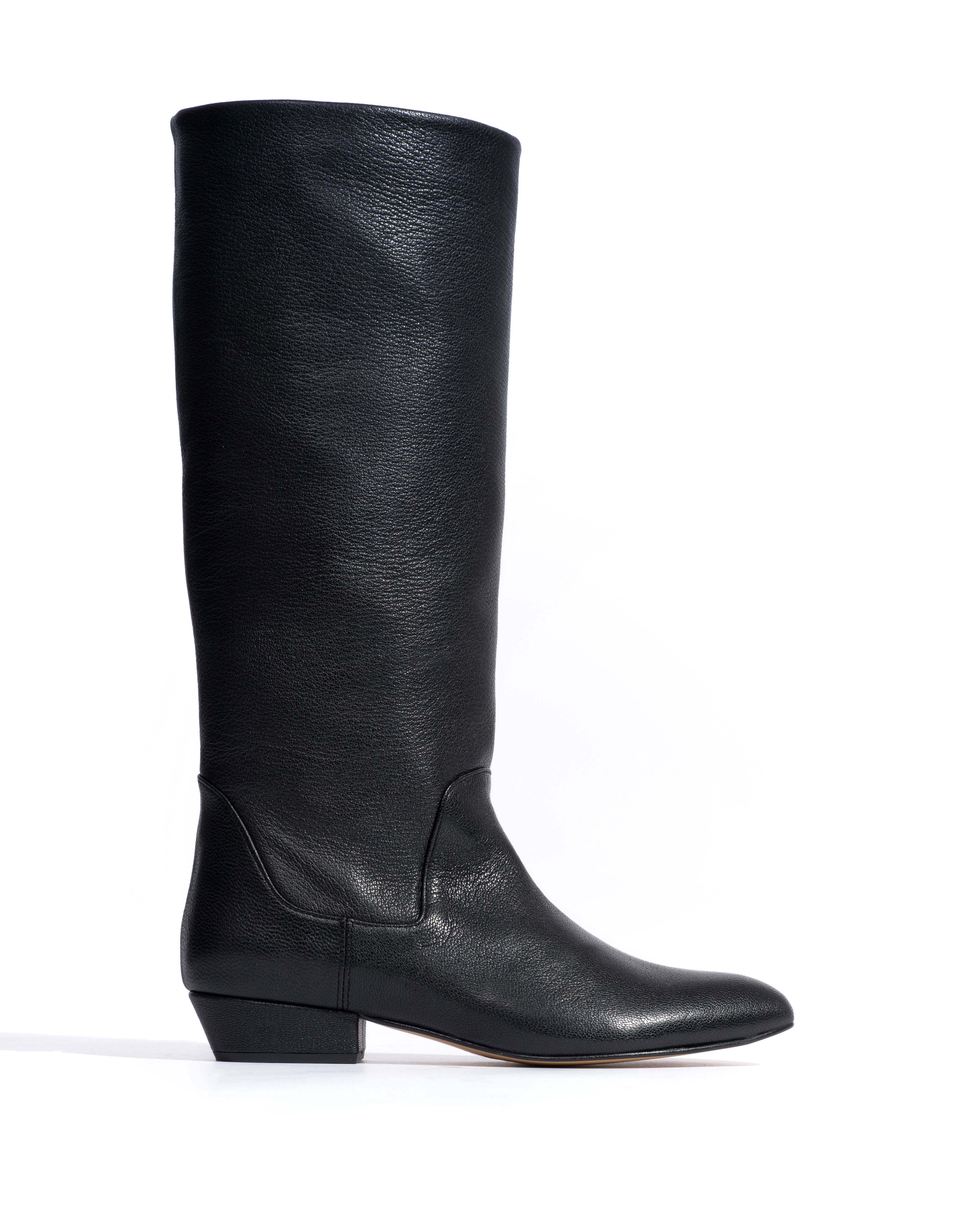 Valle 20 Grained chevre goat Black